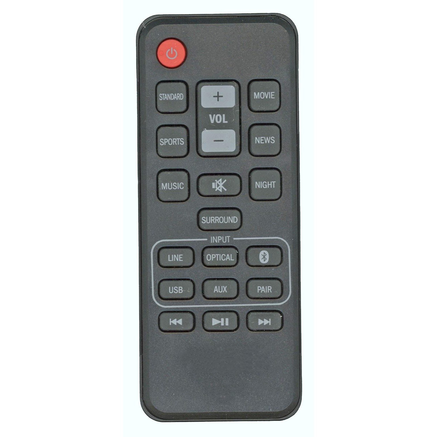 Anderic Generic NC306 for Sanyo Sound Bar Remote Control