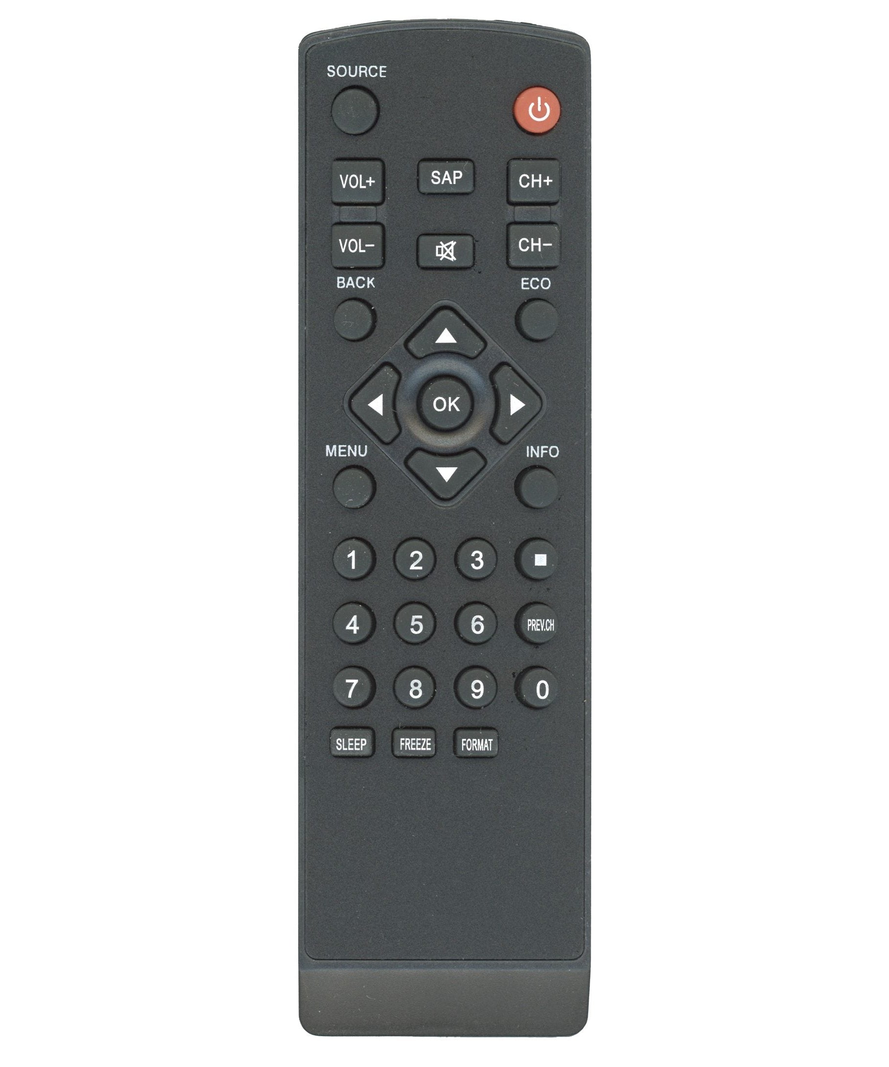 Anderic NH000UD For Sylvania TV Remote Control