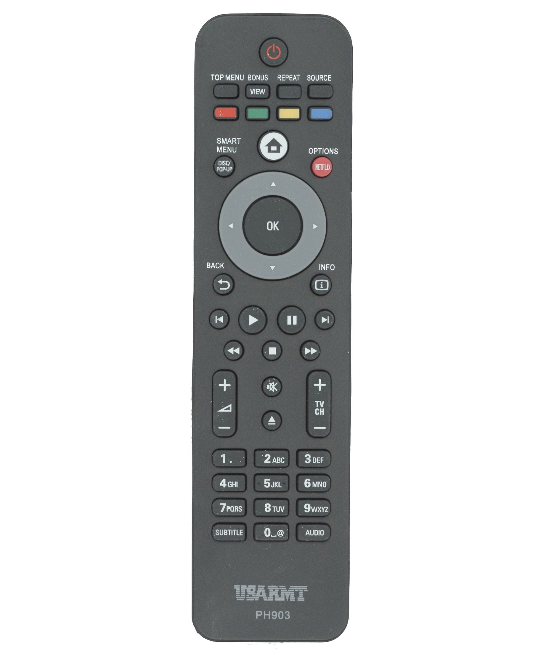 Anderic Generic PH903 FOR Philips Blu-ray Home Theater Remote Control