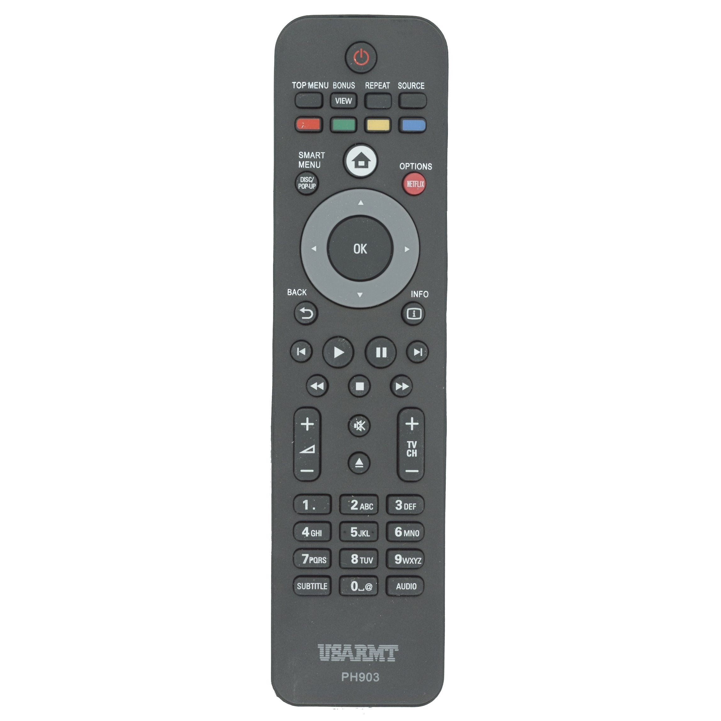 Anderic Generic PH903 FOR Philips Blu-ray Home Theater Remote Control
