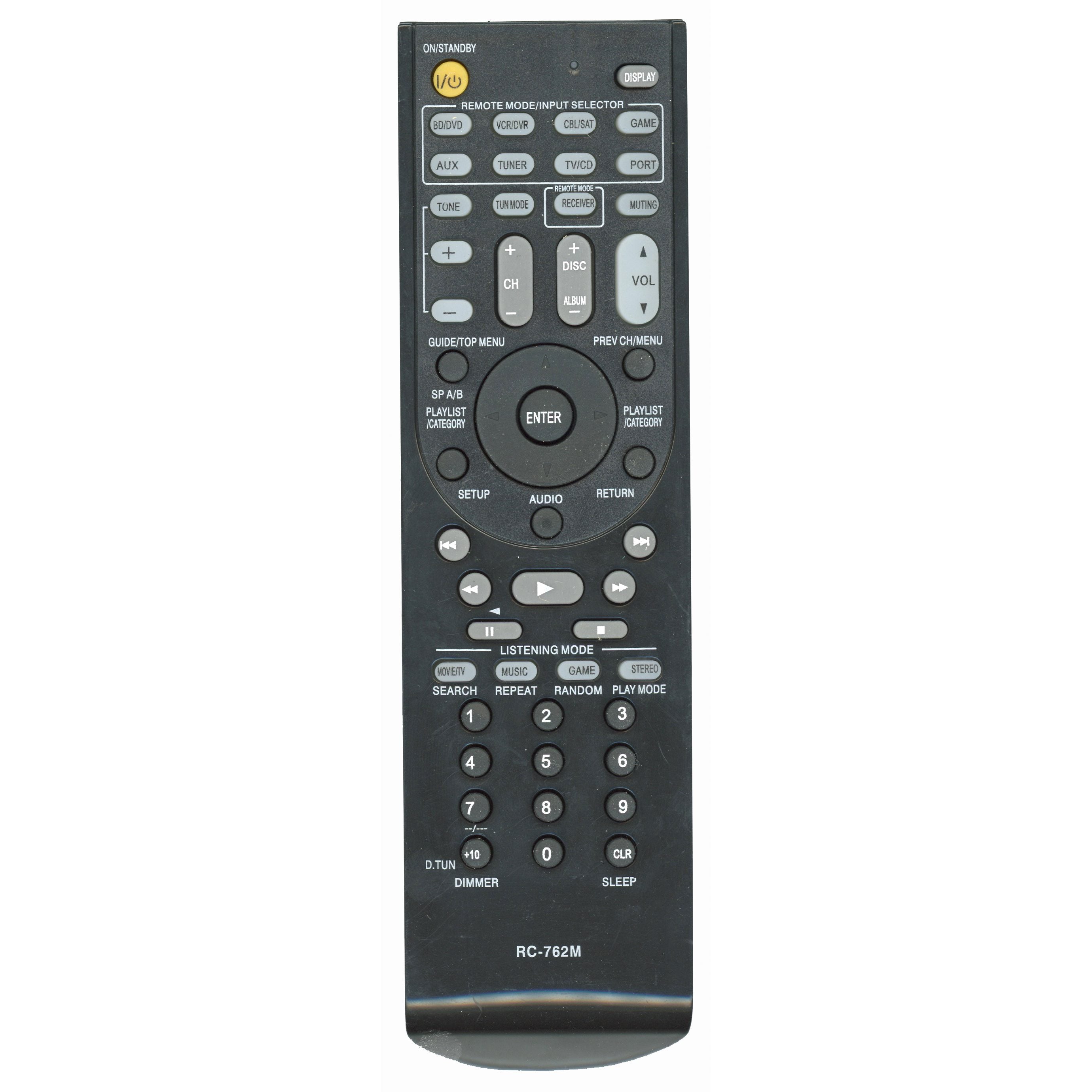 Anderic Generic RC762M For Onkyo Receiver Remote Control