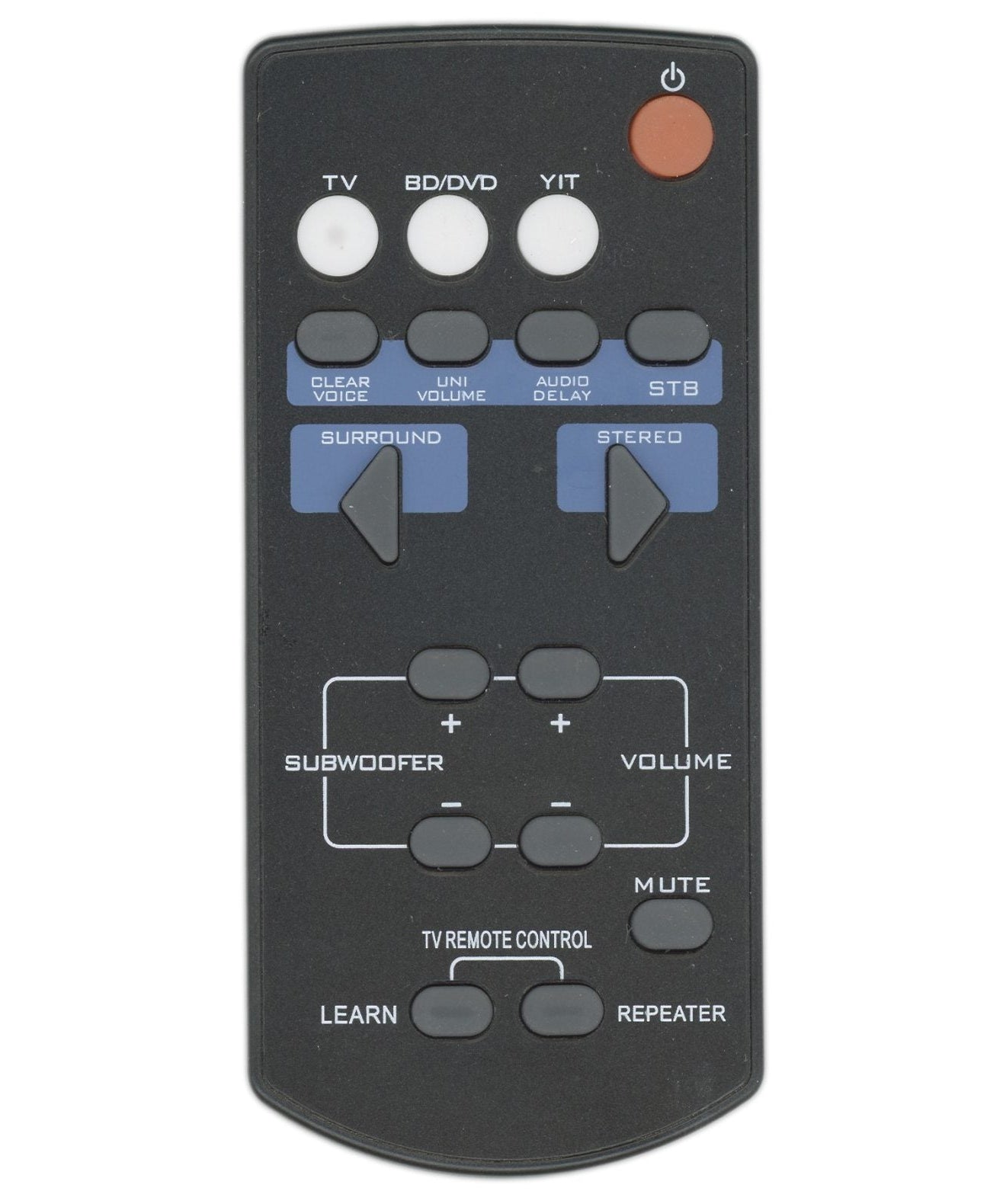Anderic Generic RRFSR60 For Yamaha Sound Bar Remote Control