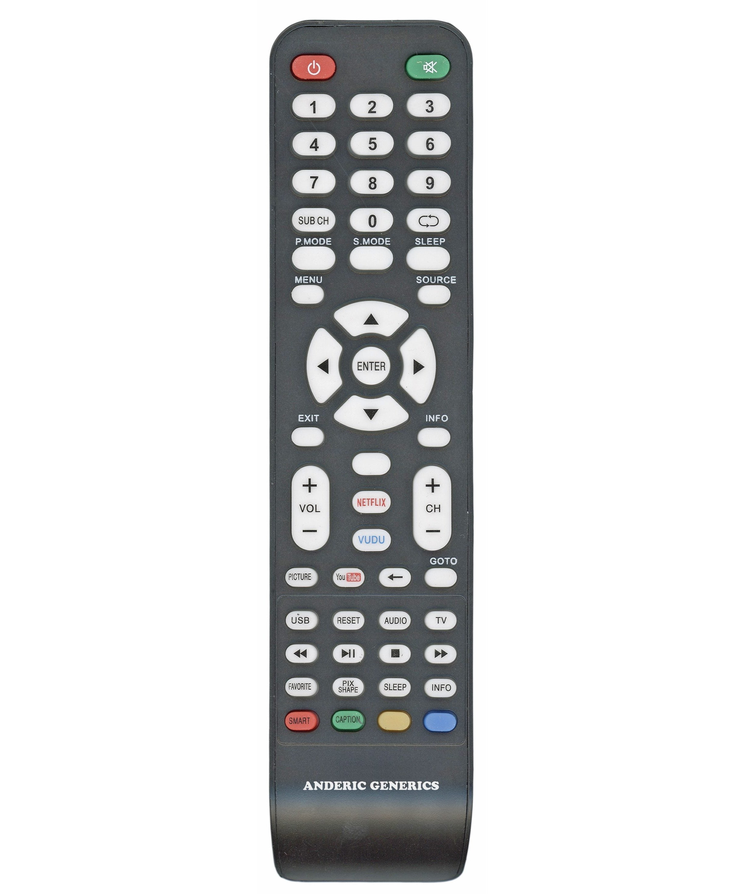 Anderic Generic SAN928A FOR SANYO TV Remote Control