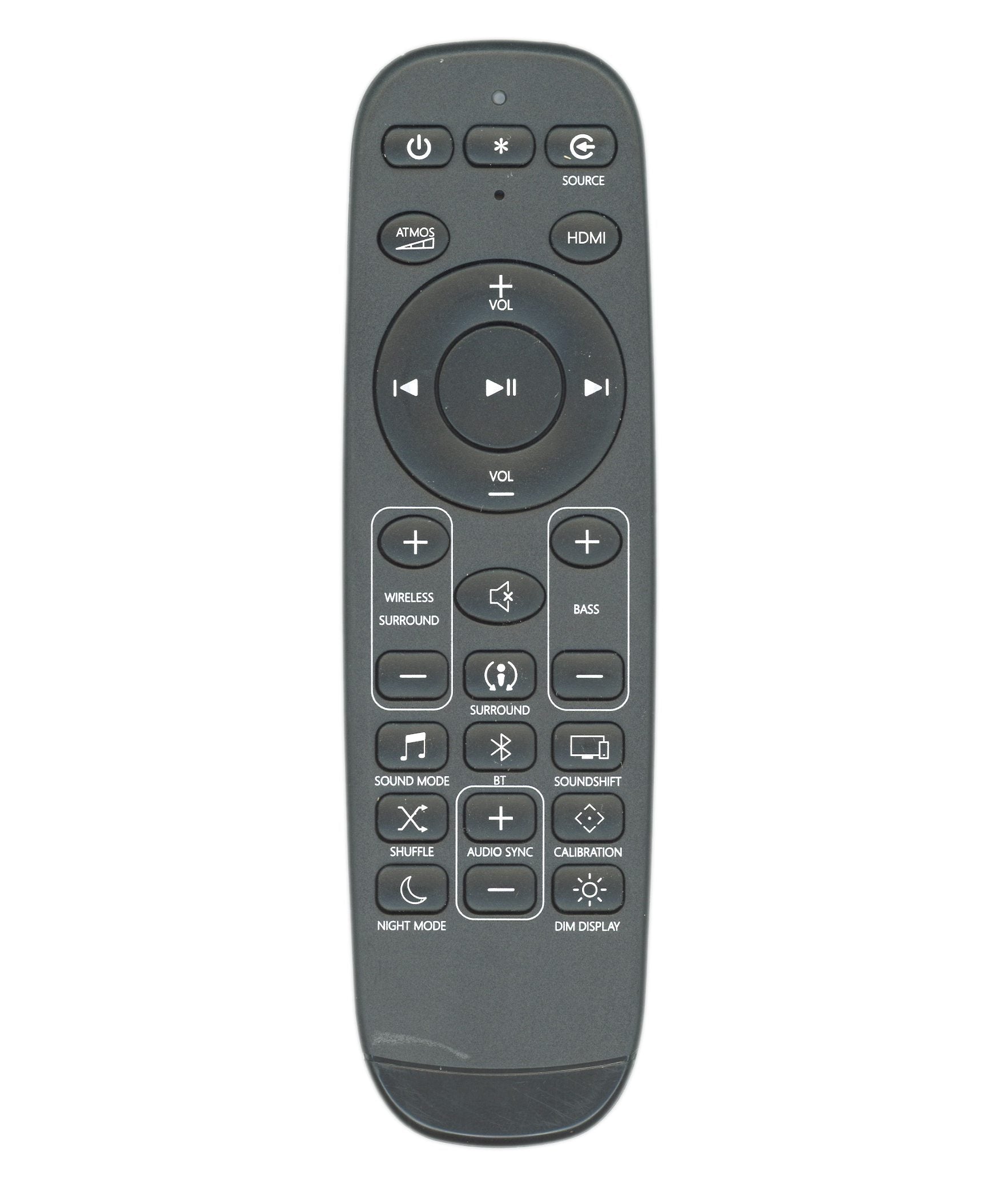 Anderic Generic SB9001 Sound Bar Remote Control