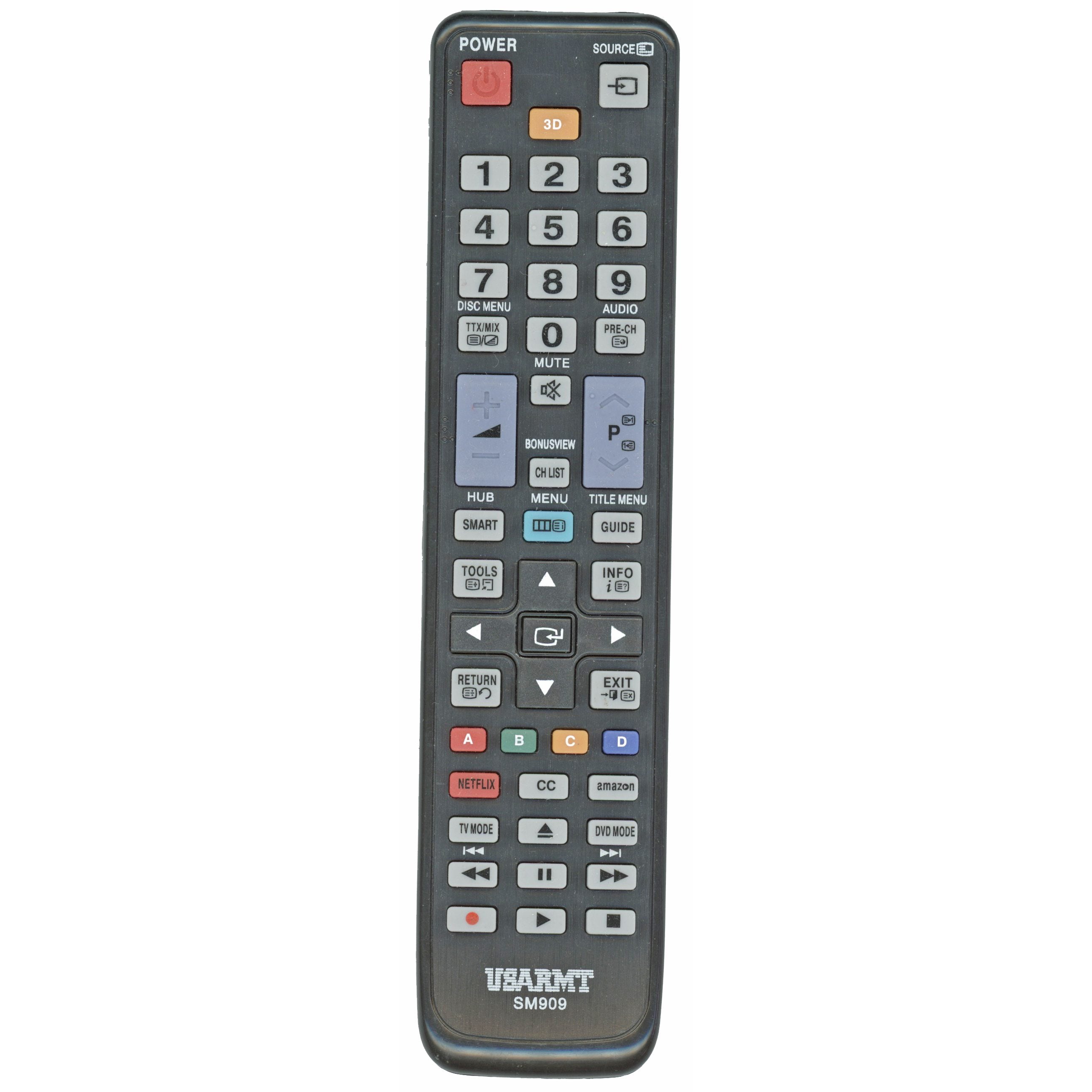 Anderic Generic SM909 For TV / BD Samsung TV Remote Control