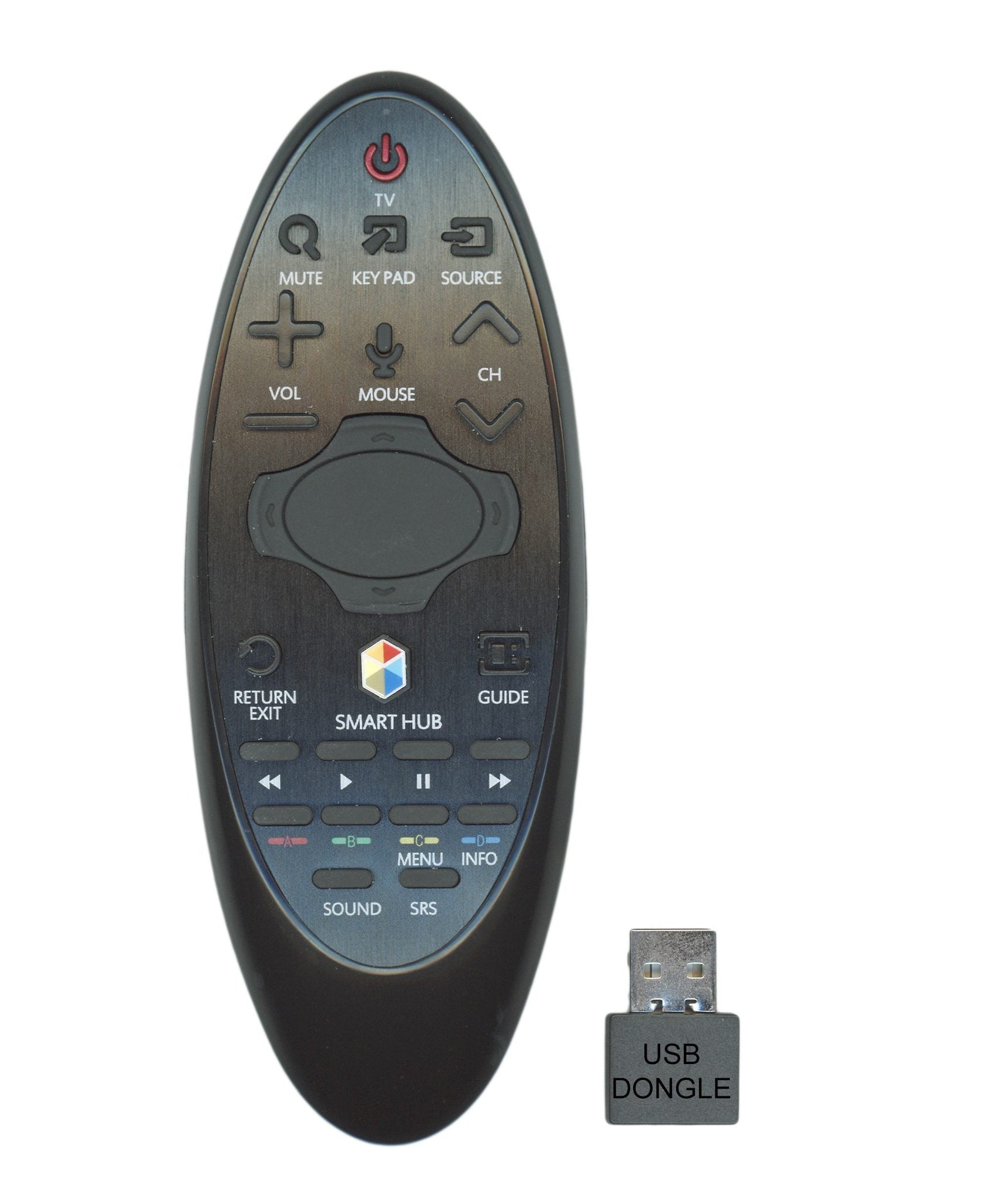 Anderic SR7557 Smart TV Remote Control for Samsung with Pointer | RF | No Voice | BN59-01185F / BN5901185F-AG