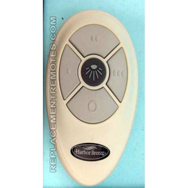 Substitute for Harbor Breeze UC7202T1 Ceiling Fan Remote Control [FAN35T-UC7067FMRX-KIT]