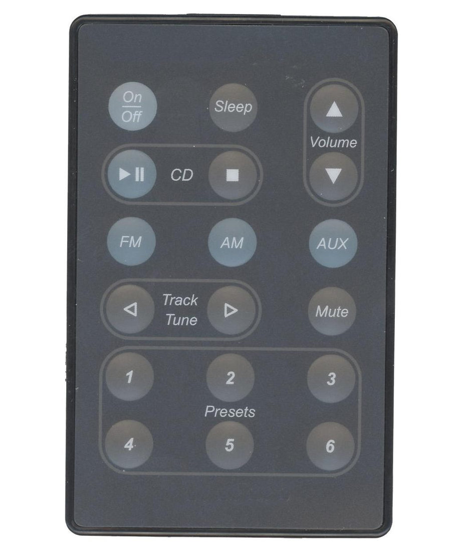 Anderic Generic WAV001 for Bose WaveRadio CD Gray Audio Remote Control