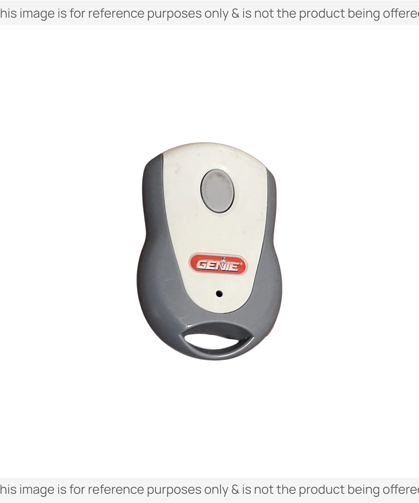 Substitute for Genie GICTD-1 1-Button 315/390MHz keychain Garage Door Opener Remote Control [375UT-2button]