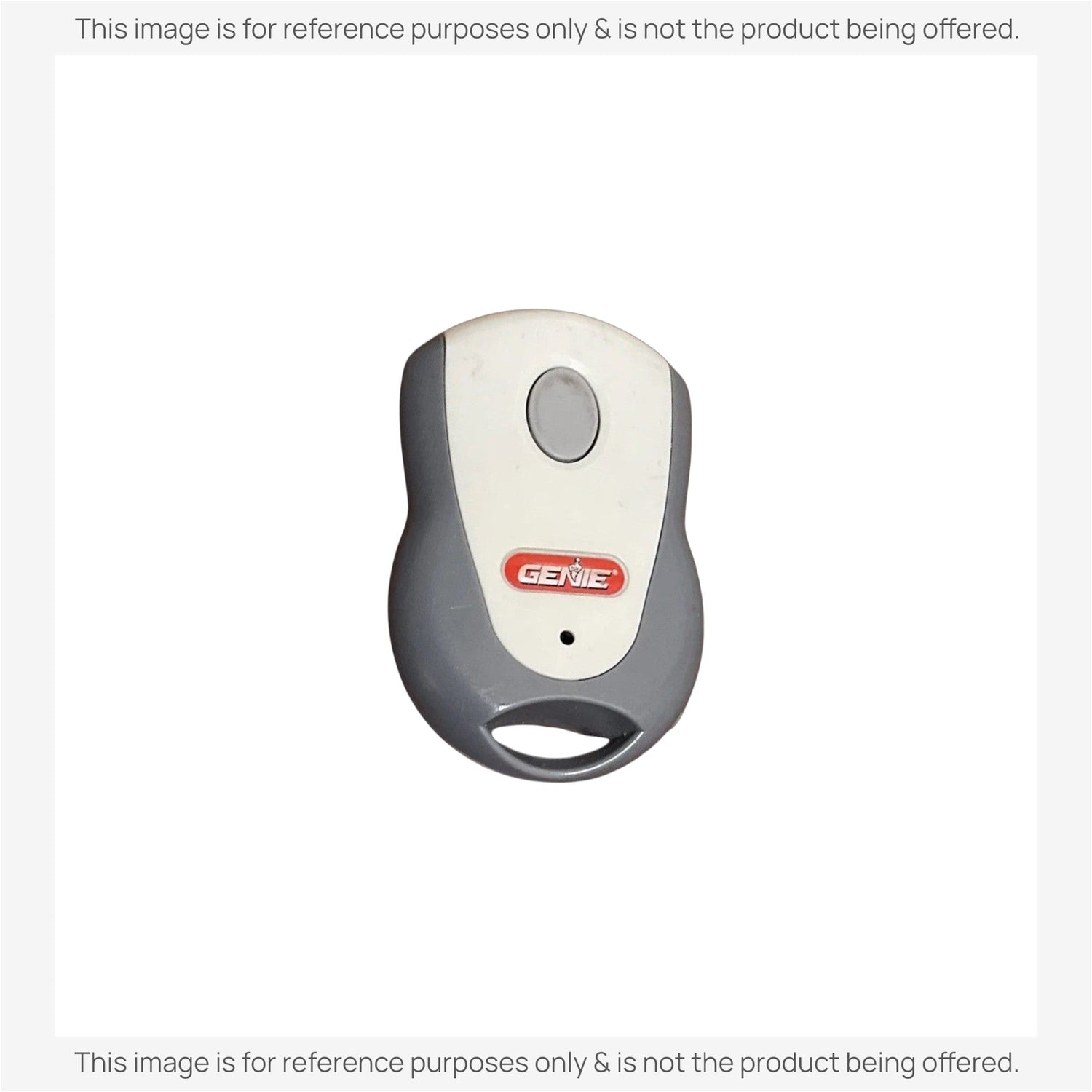 Substitute for Genie GICTD-1 1-Button 315/390MHz keychain Garage Door Opener Remote Control [375UT-2button]