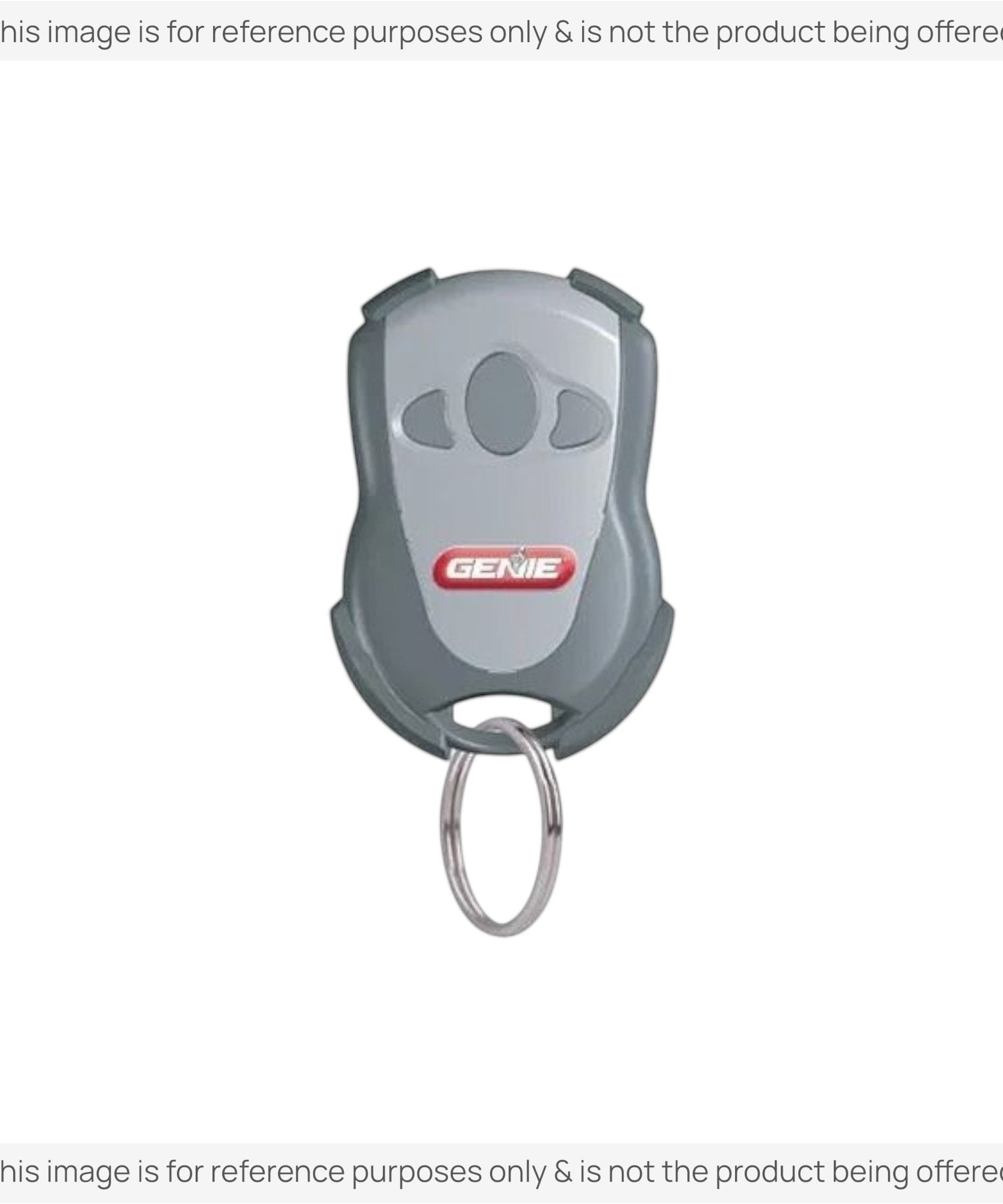 Substitute for Genie GICTD-3 3-Button keychain 315/390MHz Garage Door Opener Remote Control [890MAX]