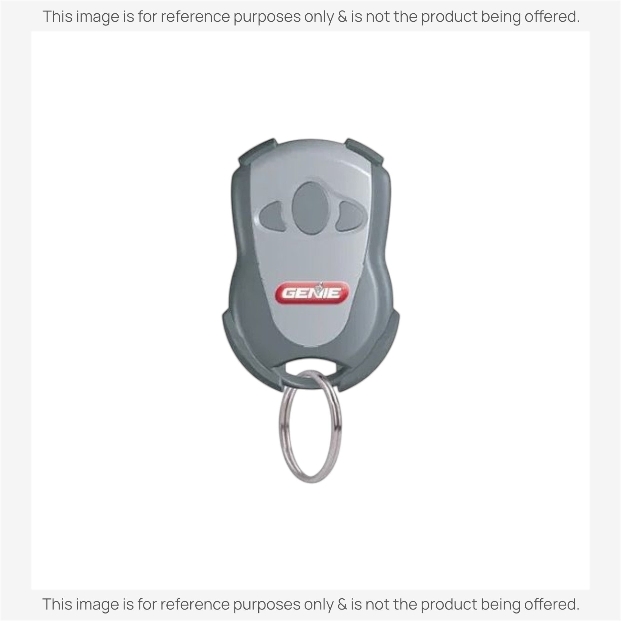 Substitute for Genie GICTD-3 3-Button keychain 315/390MHz Garage Door Opener Remote Control [890MAX]