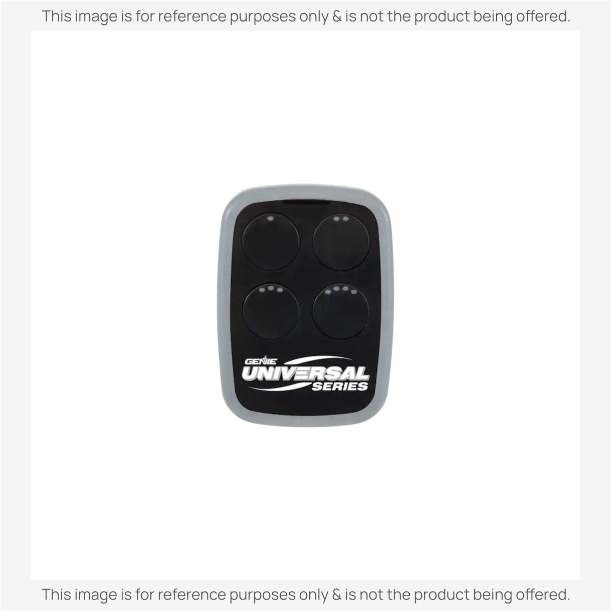Substitute for Genie GU4TG-R Universal 4-Button with DIP and Learn Garage Door Opener Remote Control [375UT-3button]