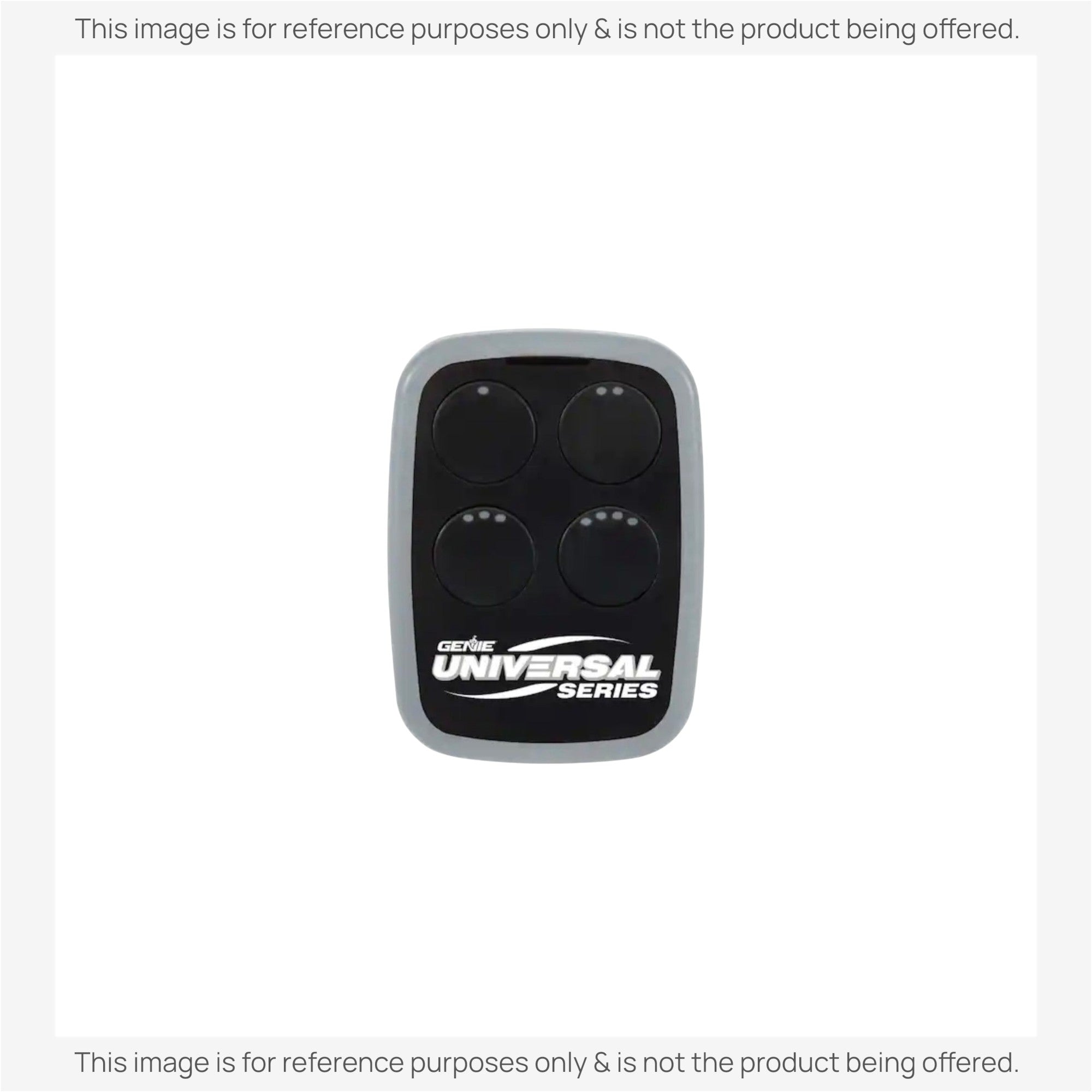 Substitute for Genie GU4TG2-R Universal 4-Button with DIP and Learn Garage Door Opener Remote Control [375UT-3button]