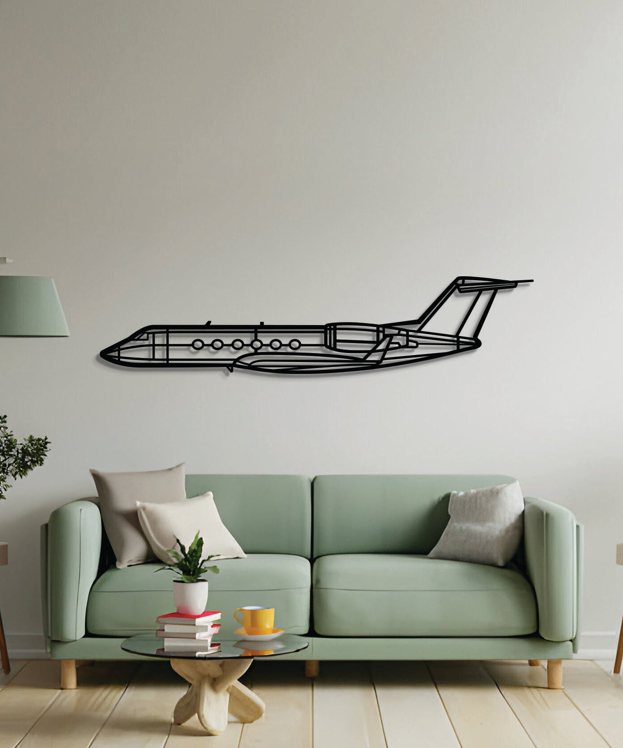 GIV-SP Wandkunst aus Metallflugzeug – NCP0569