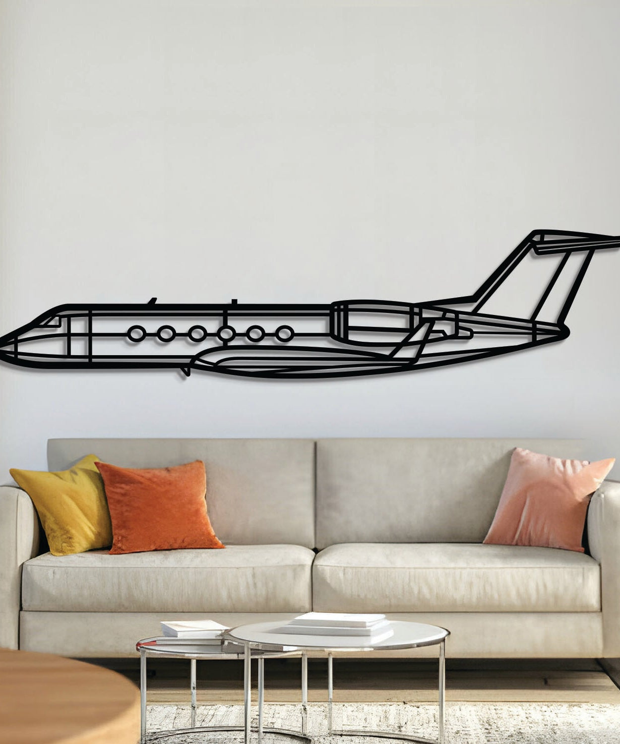 GIV-SP Wandkunst aus Metallflugzeug – NCP0569