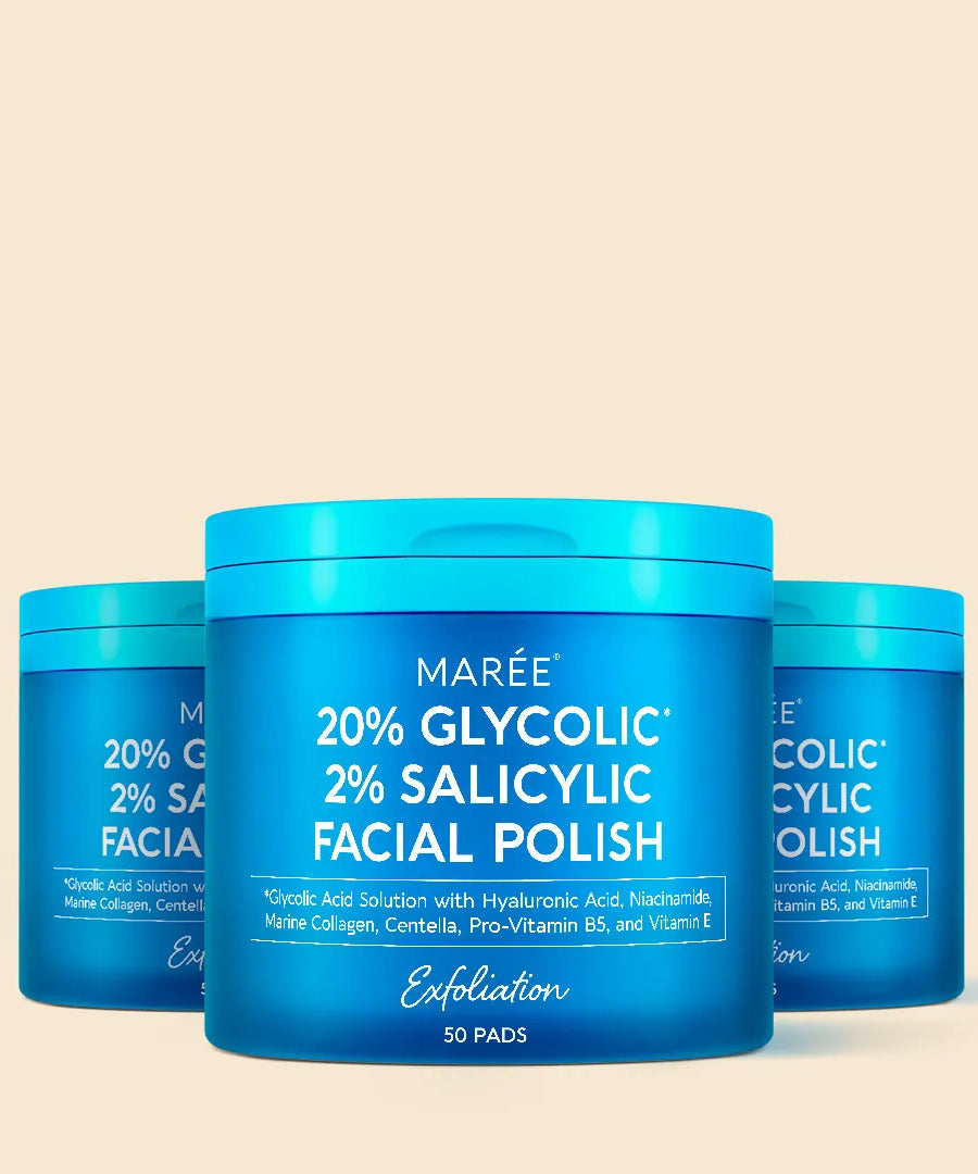 Glycolic & Salicylic Acid Peel Pads