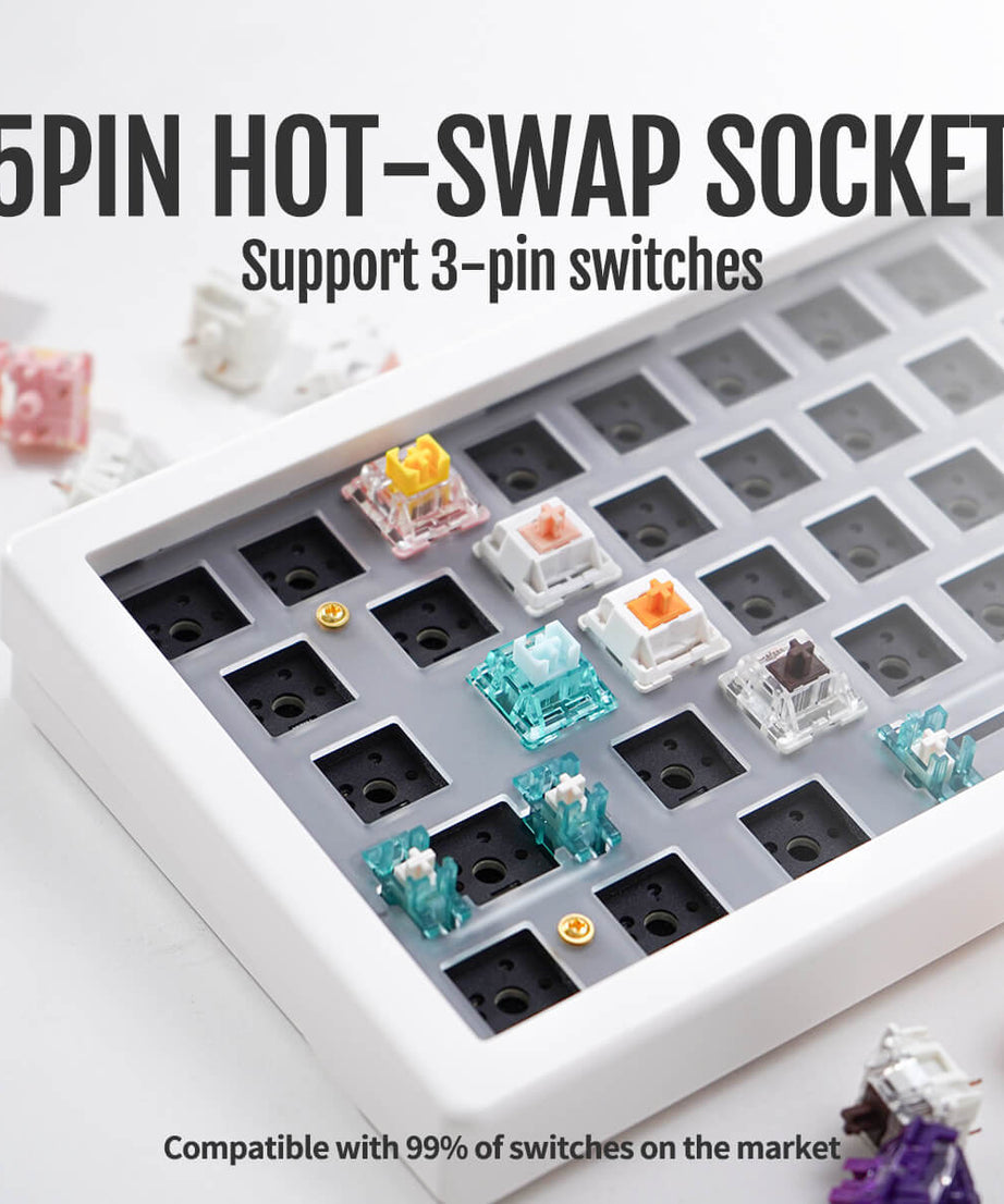GMK67 65% Wireless Mechanical Keyboard Barebone Kit