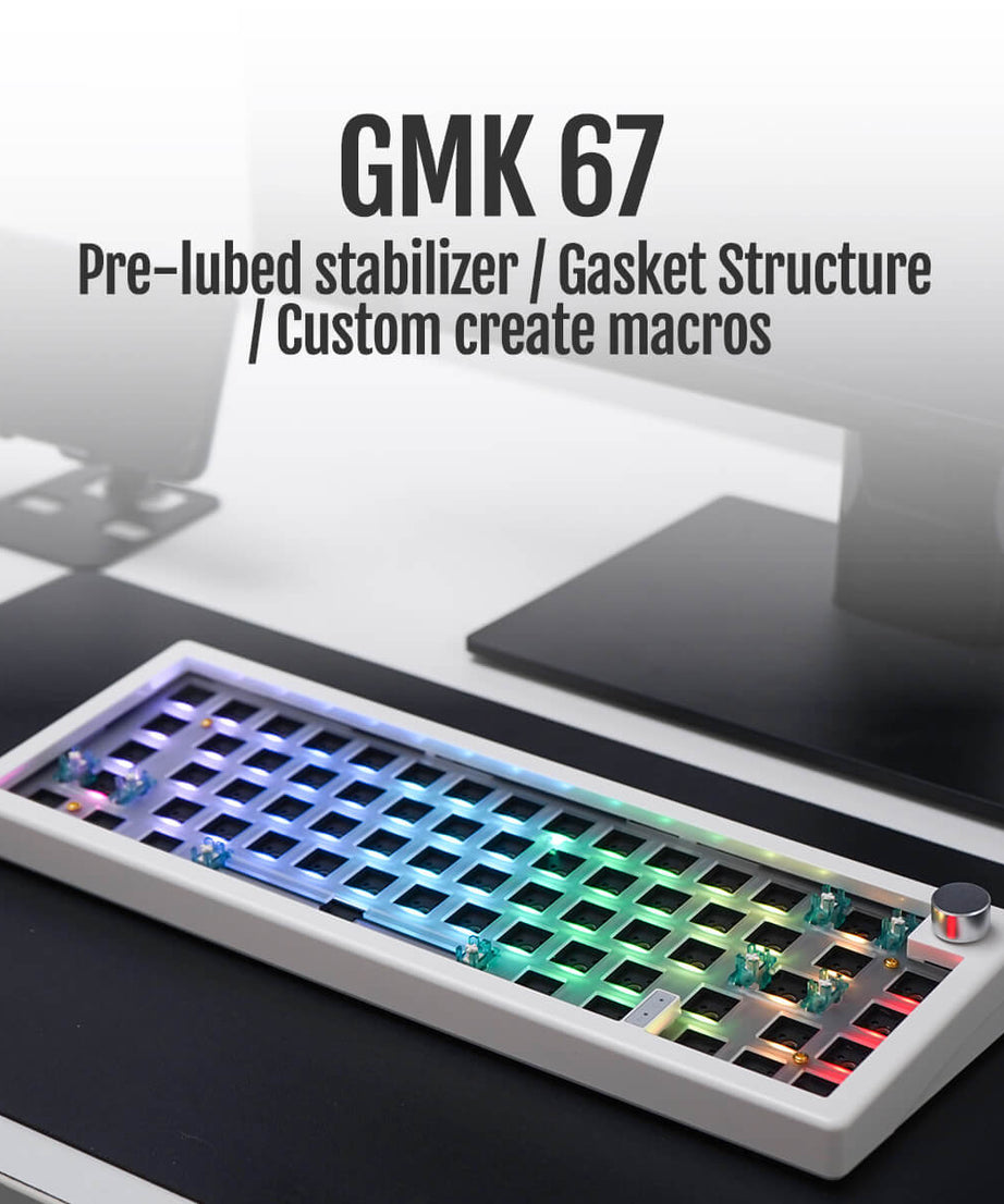 GMK67 65% Wireless Mechanical Keyboard Barebone Kit