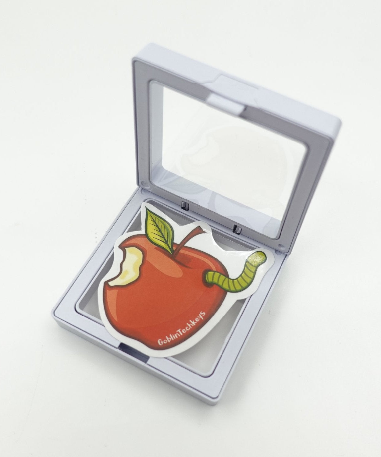 Goblintechkeys Bite Of Apple Sticker (2pcs)