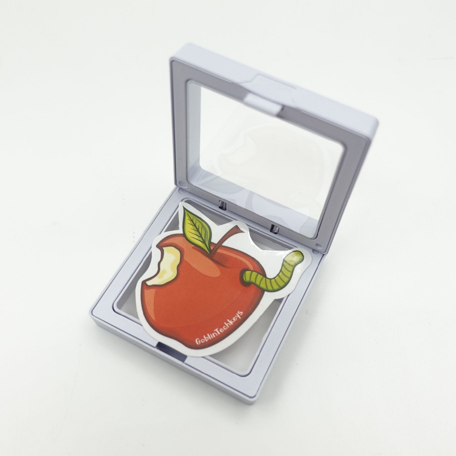 Goblintechkeys Bite Of Apple Sticker (2pcs)