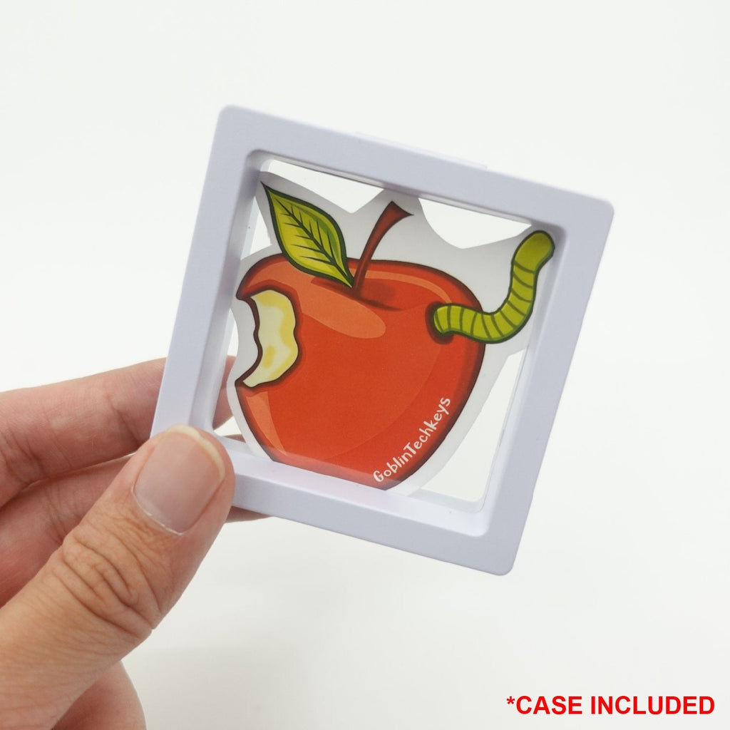 Goblintechkeys Bite Of Apple Sticker (2pcs)