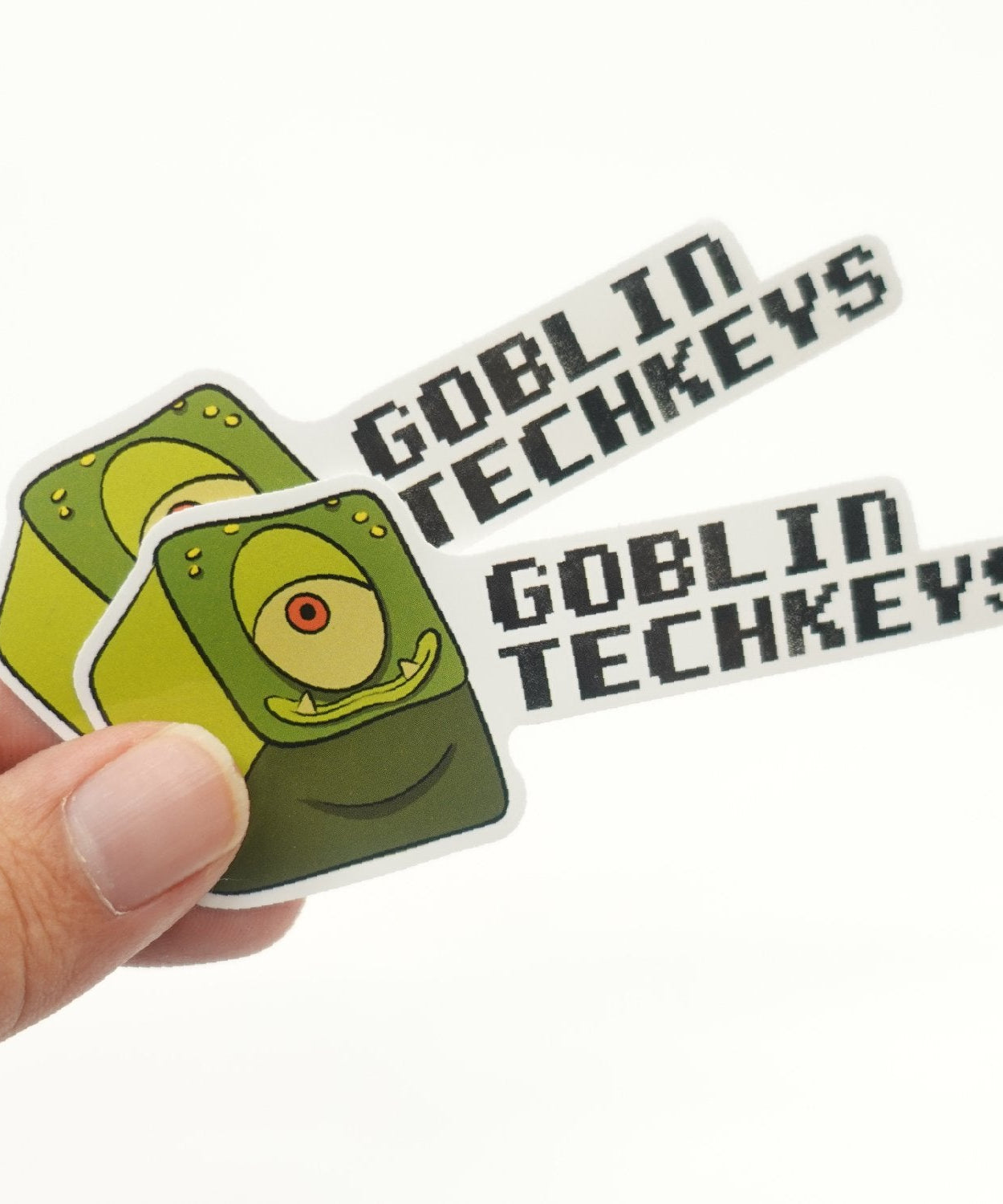 Goblintechkeys Branding Sticker (2pcs)