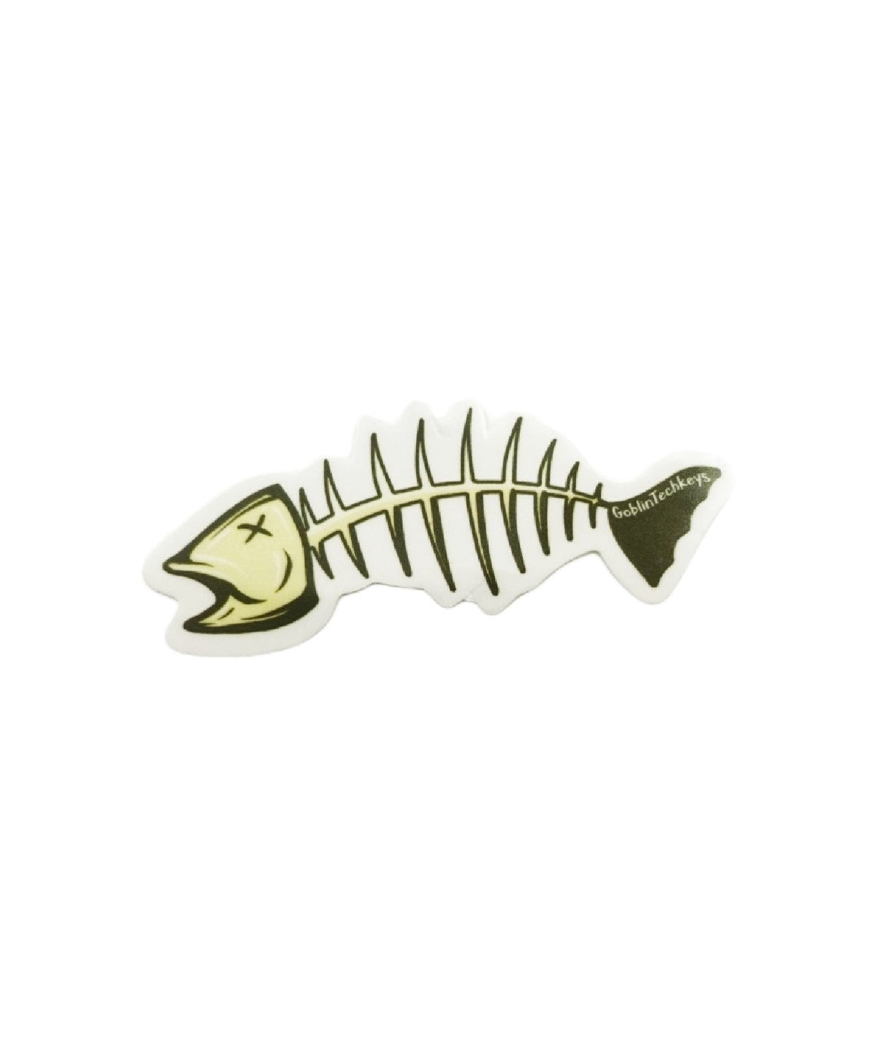 Goblintechkeys Fishbones Sticker (2pcs)