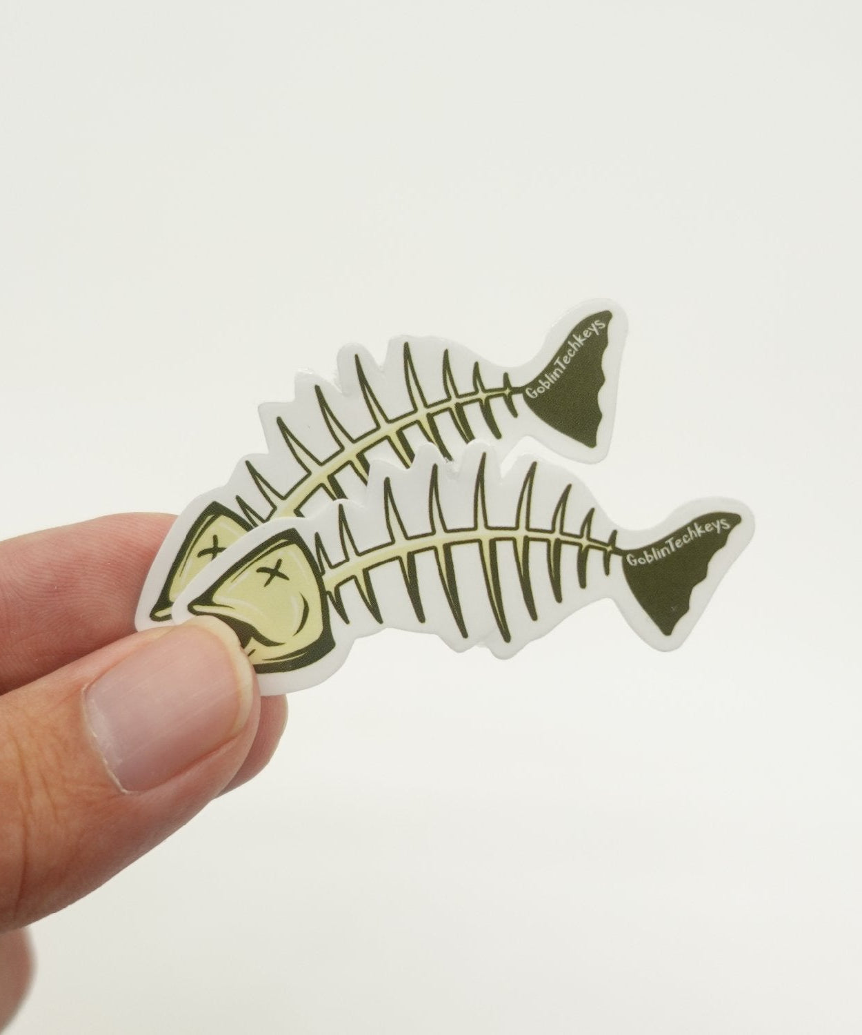 Goblintechkeys Fishbones Sticker (2pcs)