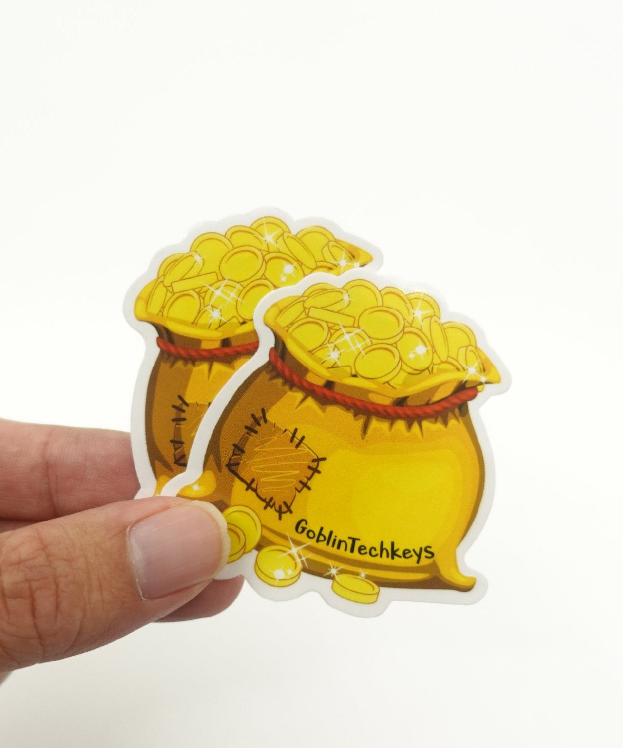 Goblintechkeys Fortune Bag Sticker (2pcs)