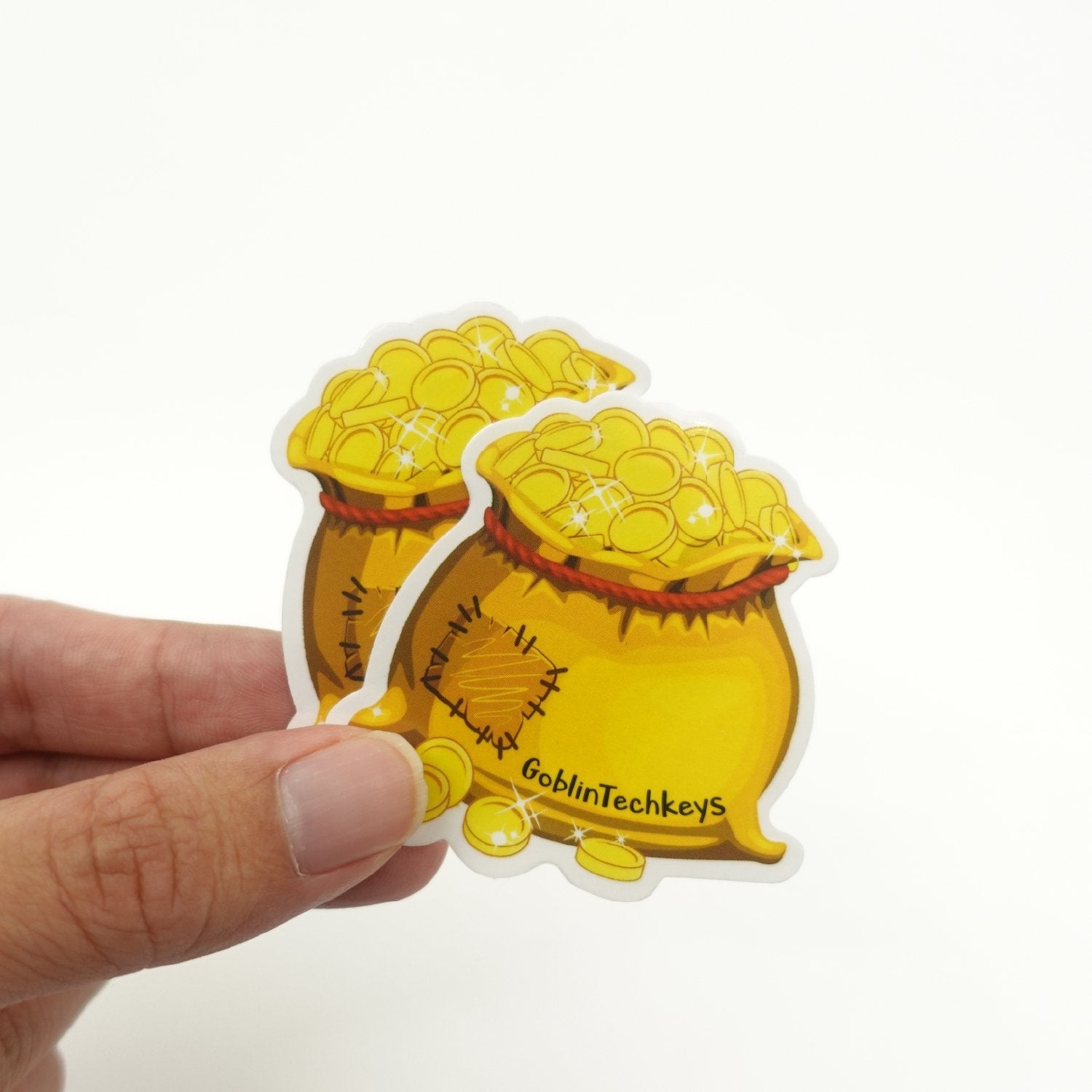 Goblintechkeys Fortune Bag Sticker (2pcs)
