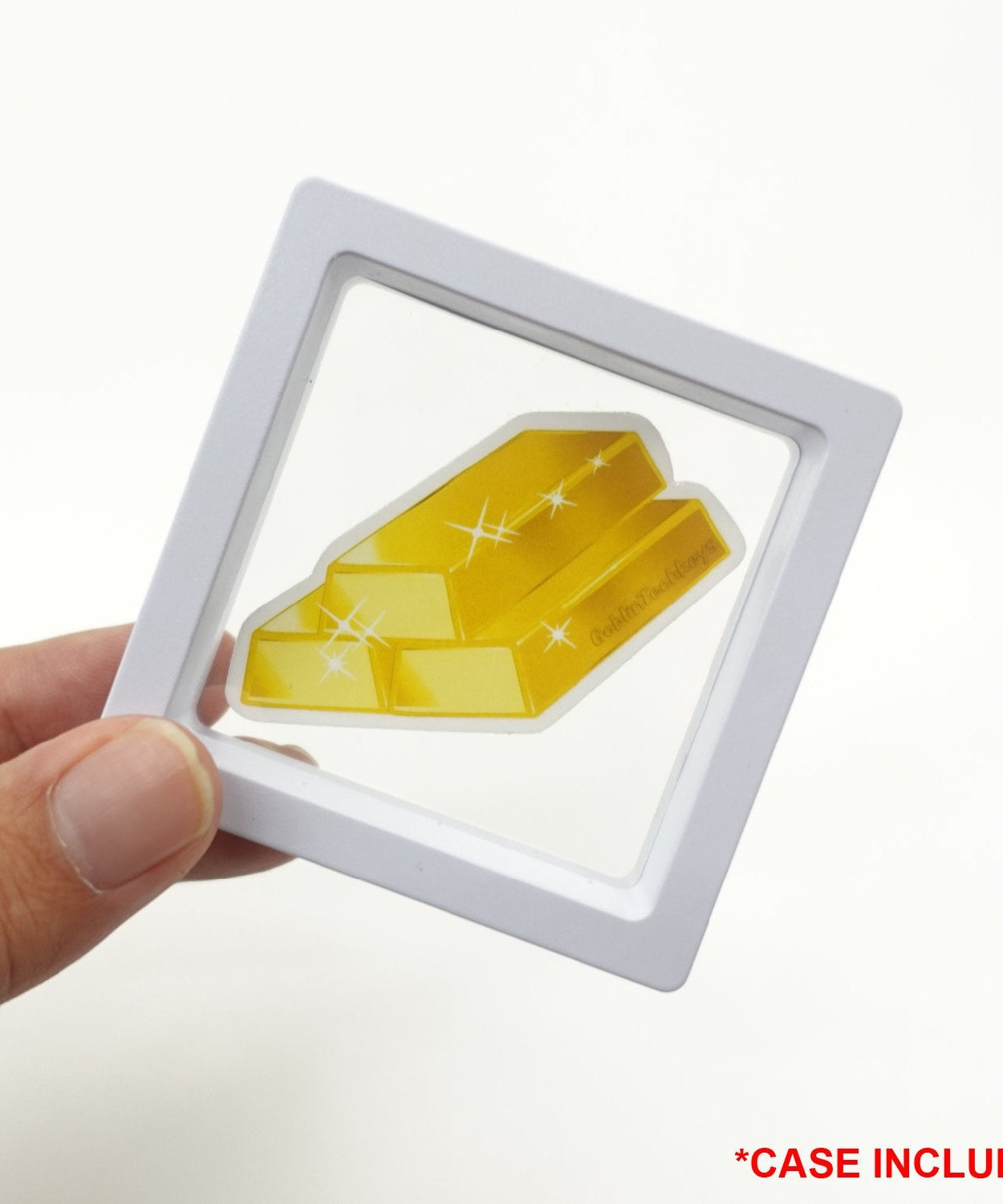 Goblintechkeys Goldbars Sticker (2pcs)