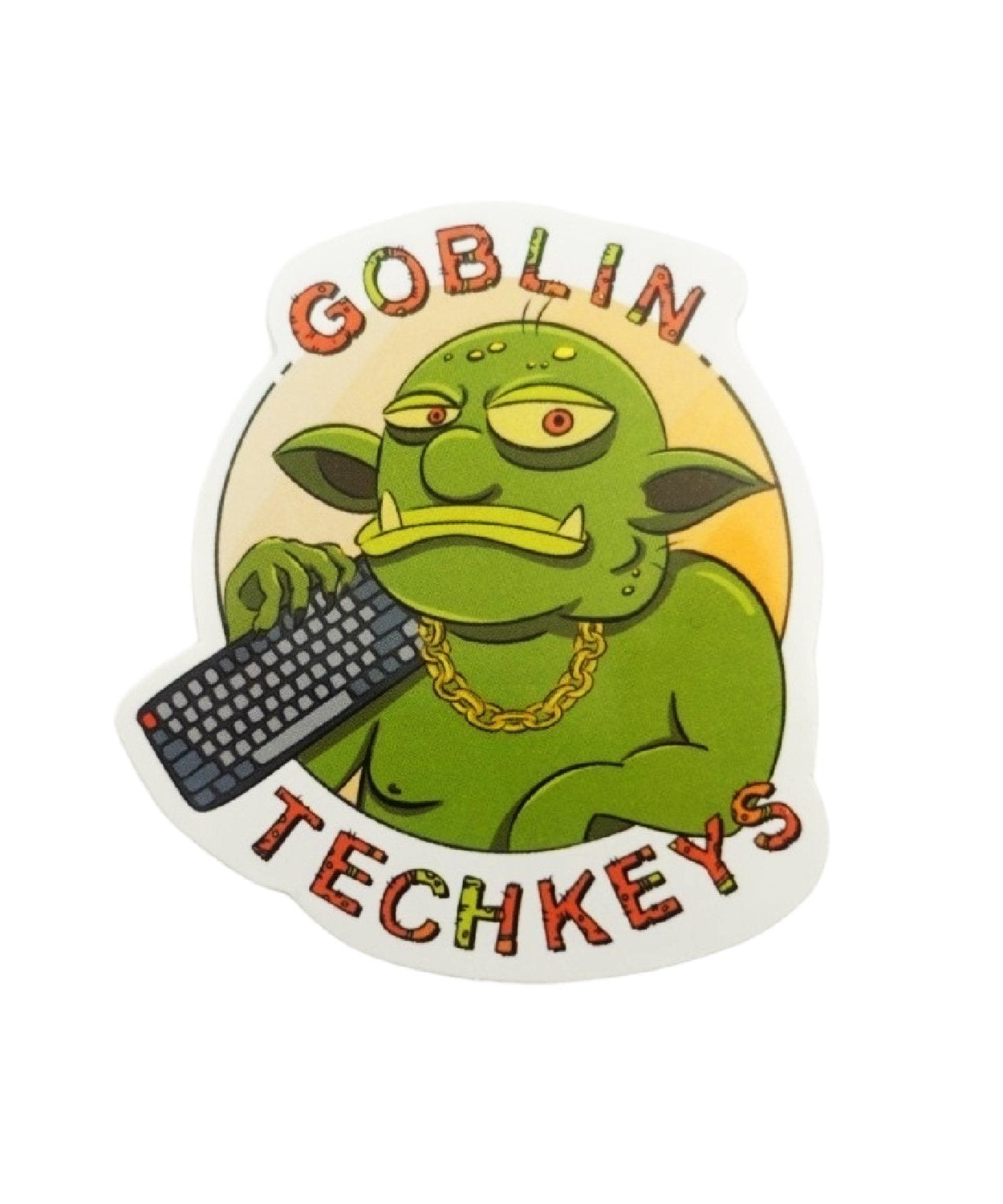 Goblintechkeys Wassup? Sticker (2pcs)
