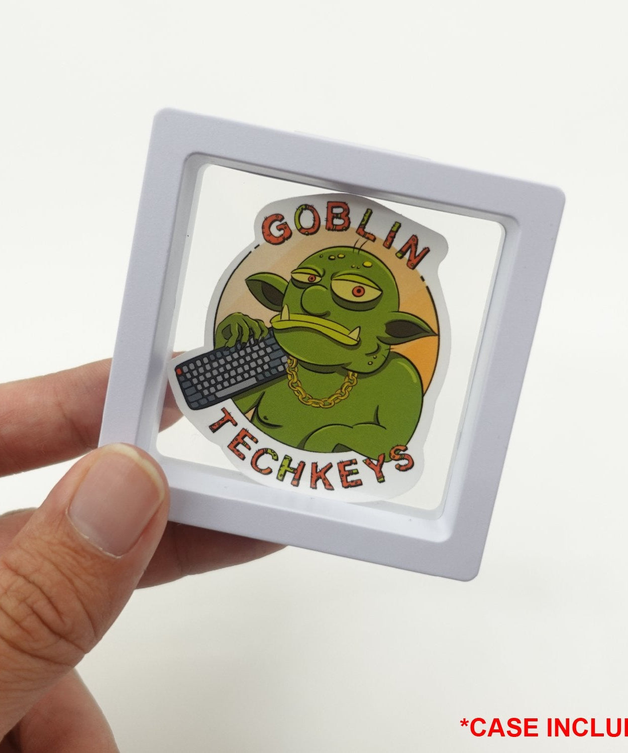 Goblintechkeys Wassup? Sticker (2pcs)