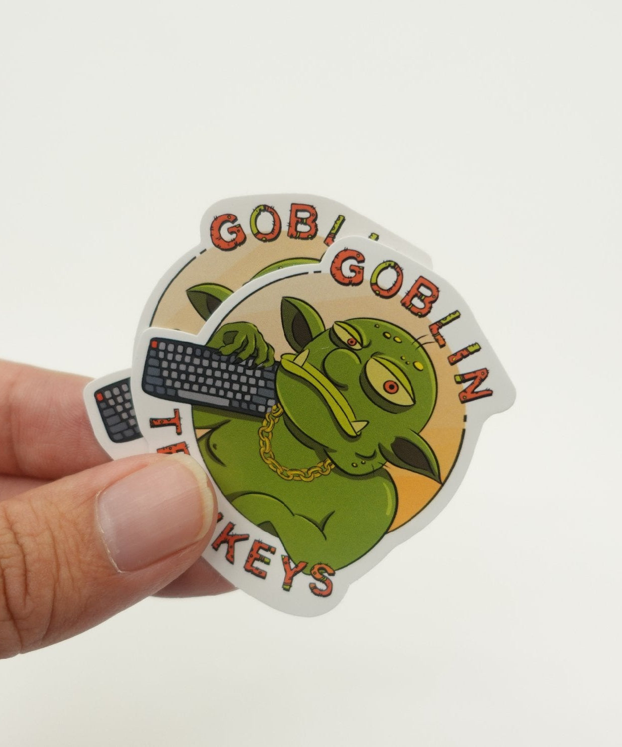 Goblintechkeys Wassup? Sticker (2pcs)