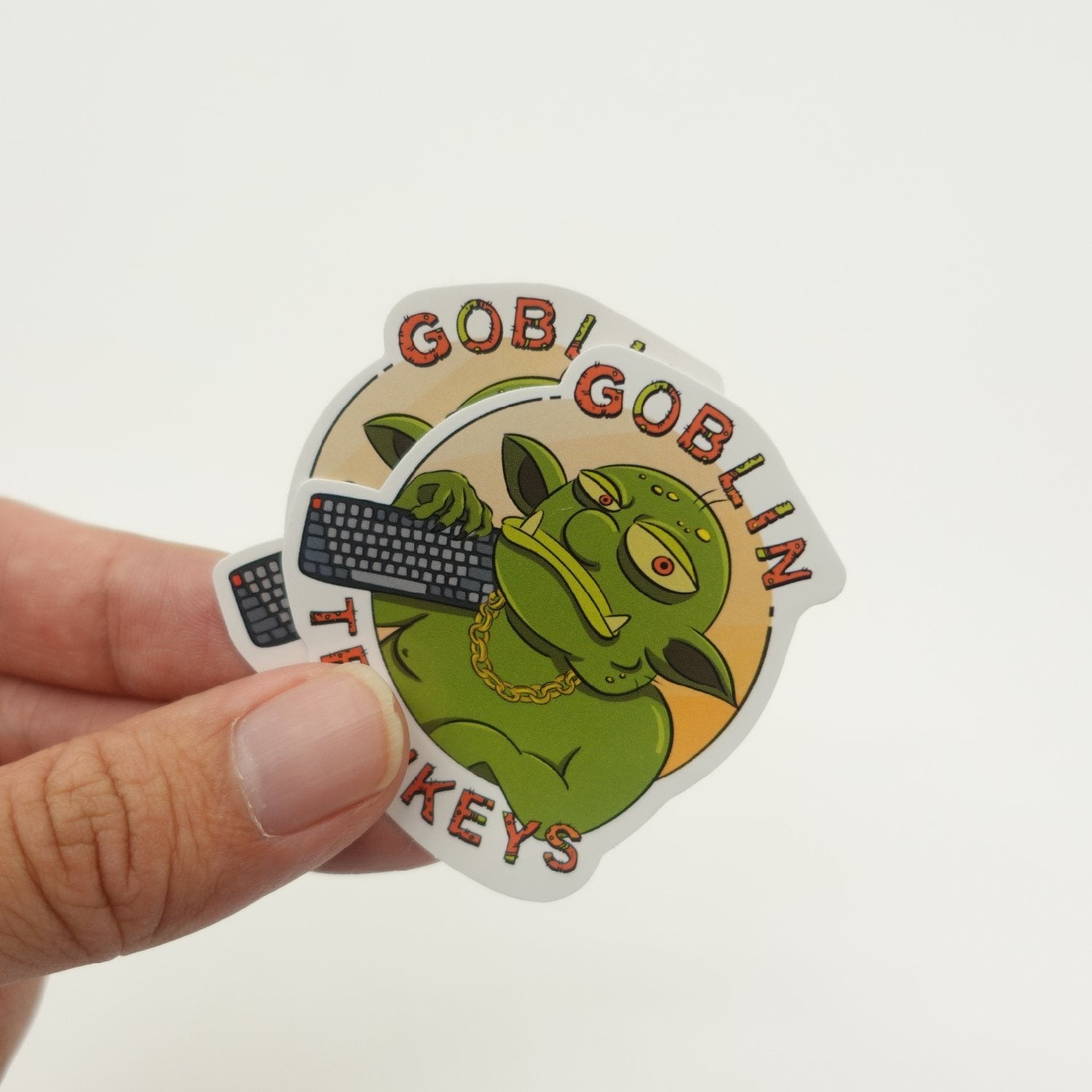 Goblintechkeys Wassup? Sticker (2pcs)