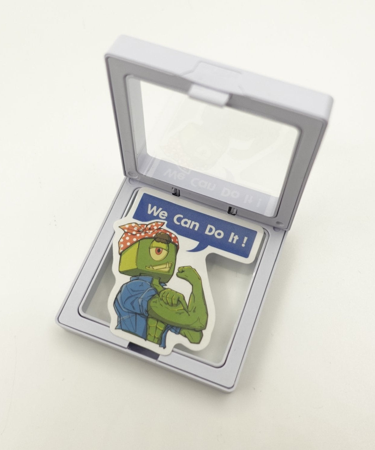 Goblintechkeys We Can Do it! Sticker (2pcs)