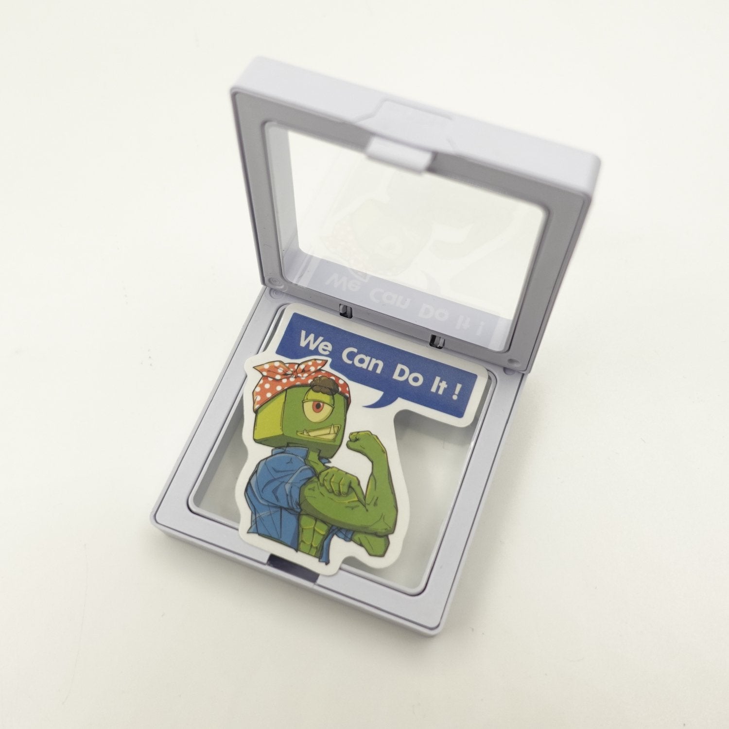 Goblintechkeys We Can Do it! Sticker (2pcs)