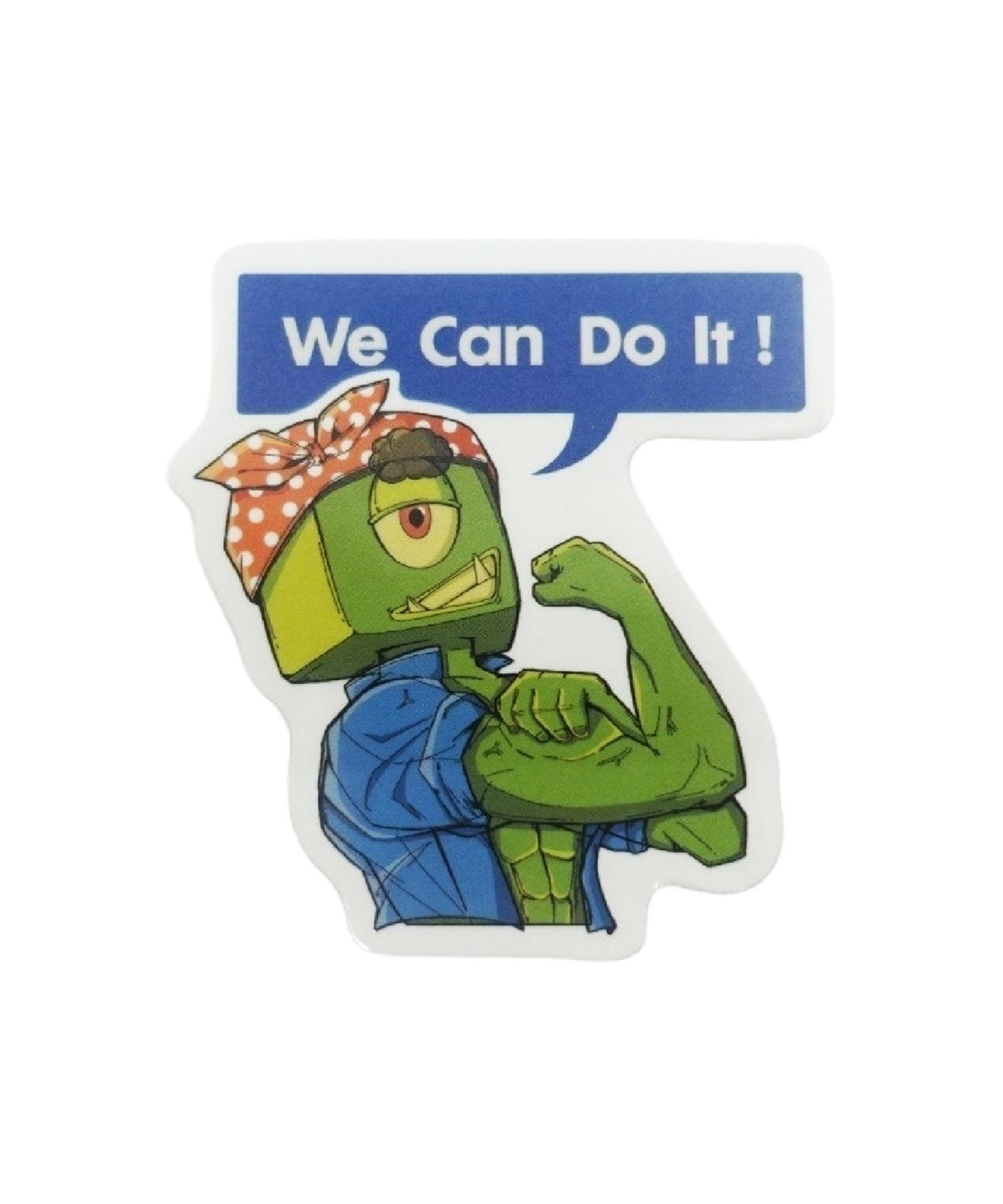 Goblintechkeys We Can Do it! Sticker (2pcs)