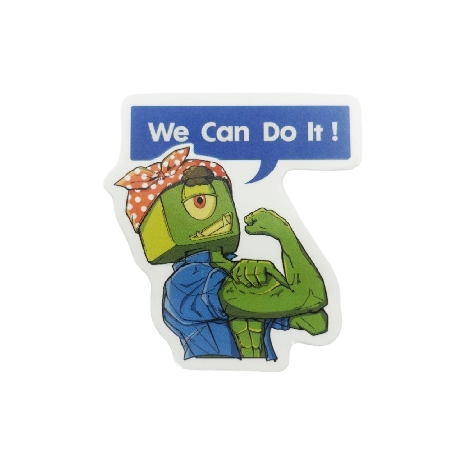 Goblintechkeys We Can Do it! Sticker (2pcs)