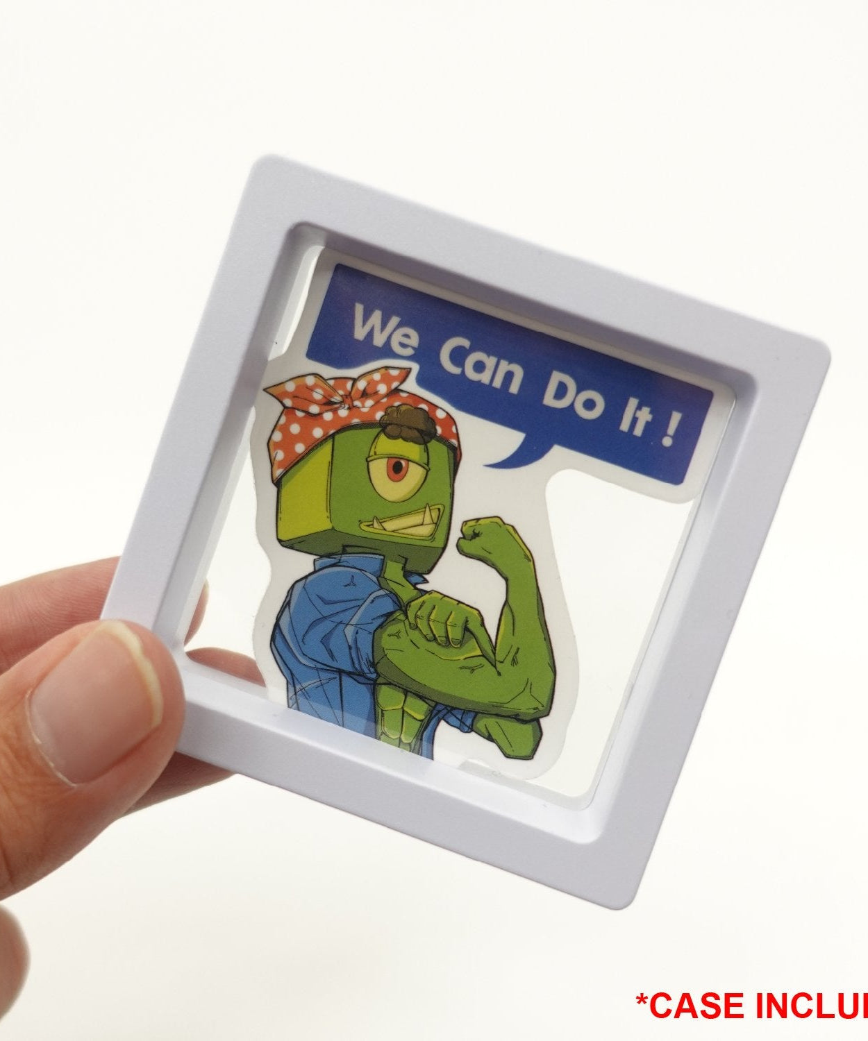 Goblintechkeys We Can Do it! Sticker (2pcs)