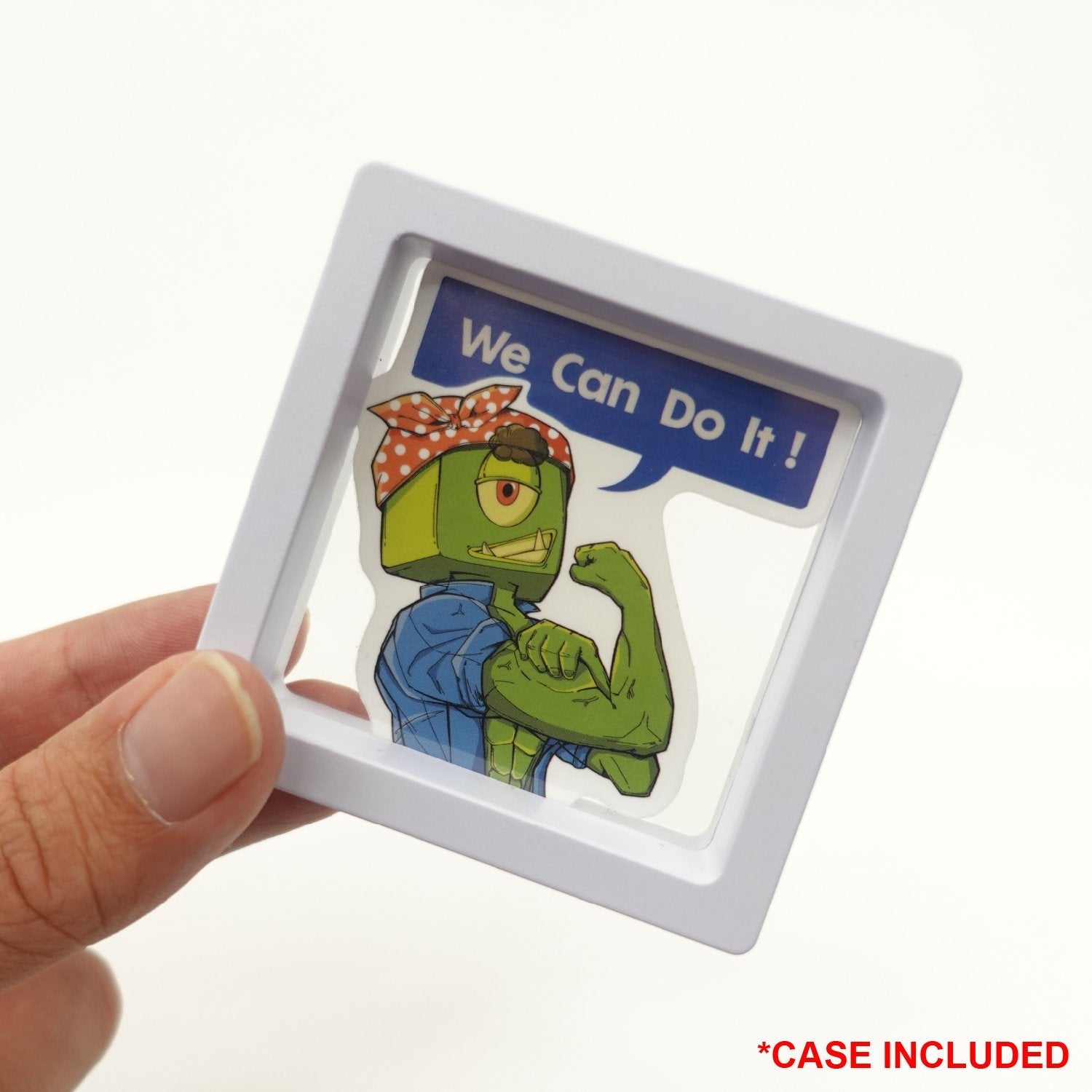 Goblintechkeys We Can Do it! Sticker (2pcs)