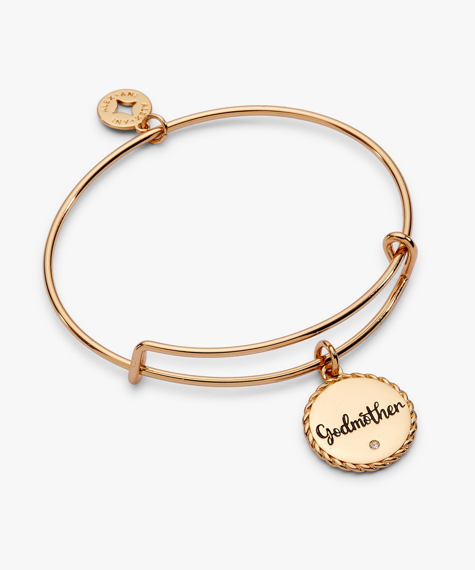 Godmother 'Loves Like A Parent, Acts Like A Friend' Charm Bangle