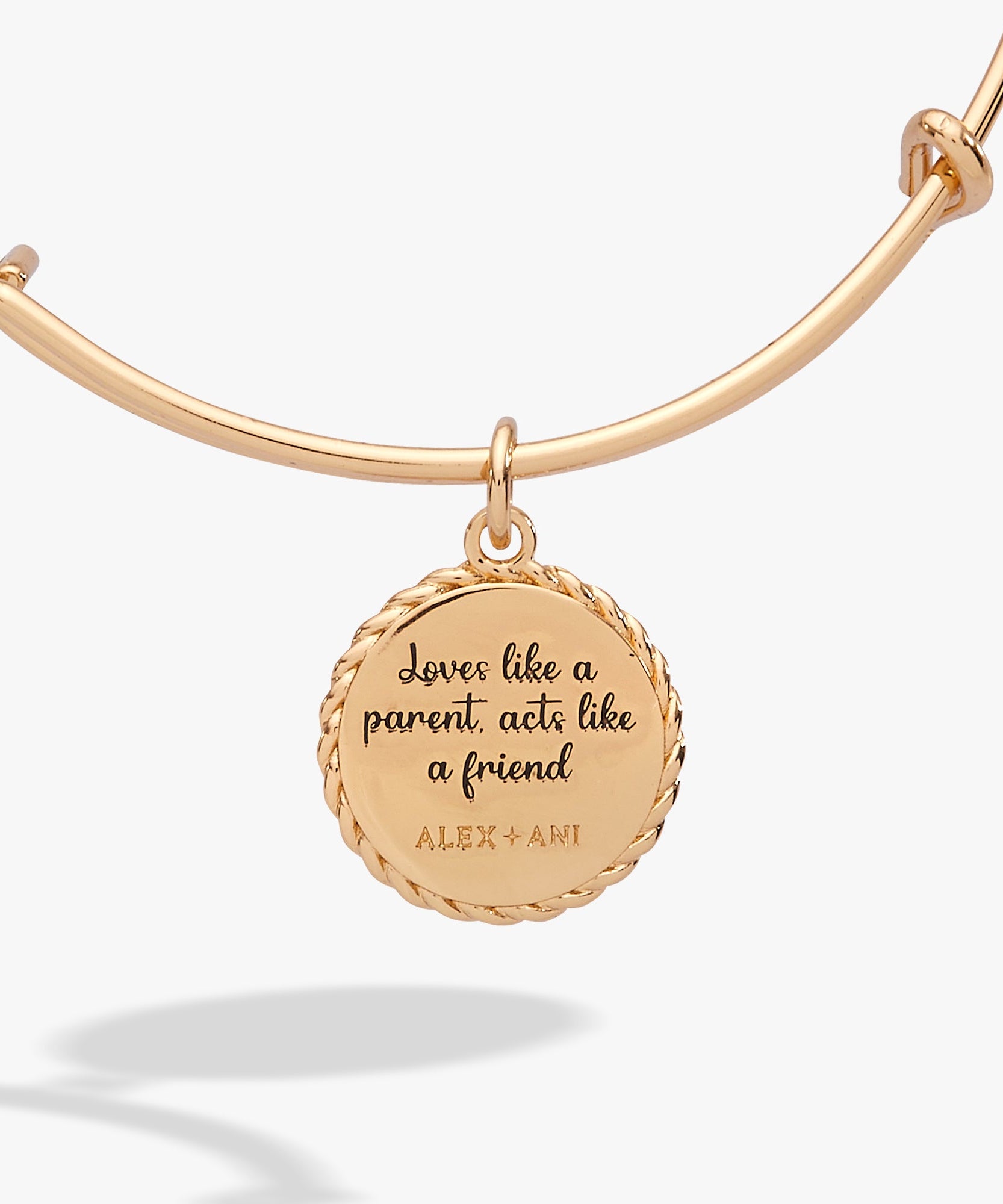 Godmother 'Loves Like A Parent, Acts Like A Friend' Charm Bangle