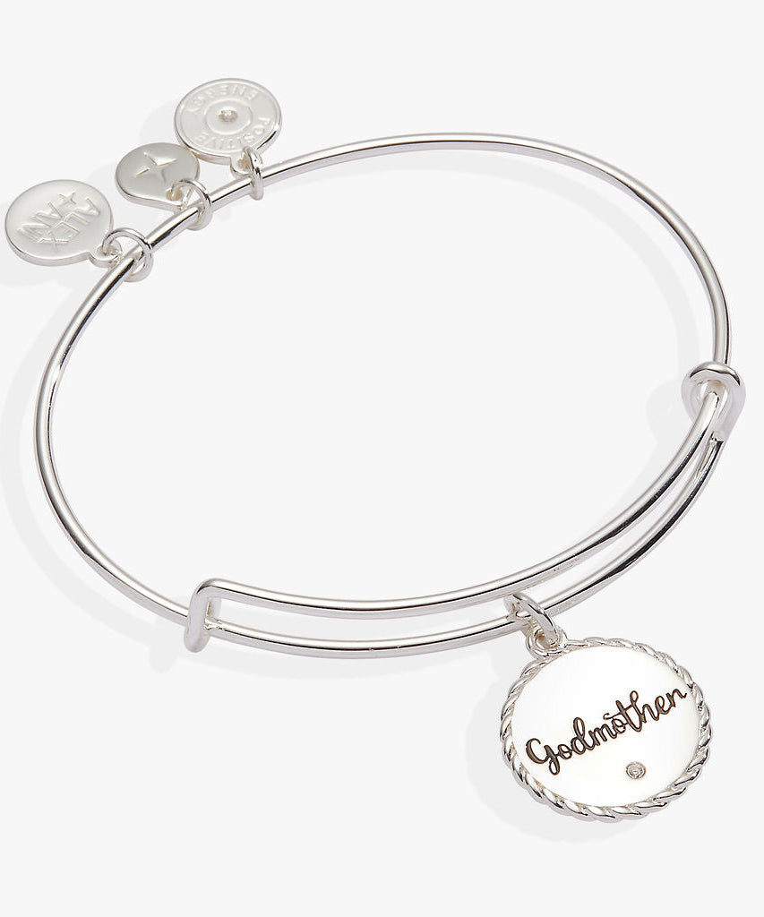 Godmother 'Loves Like A Parent, Acts Like A Friend' Charm Bangle