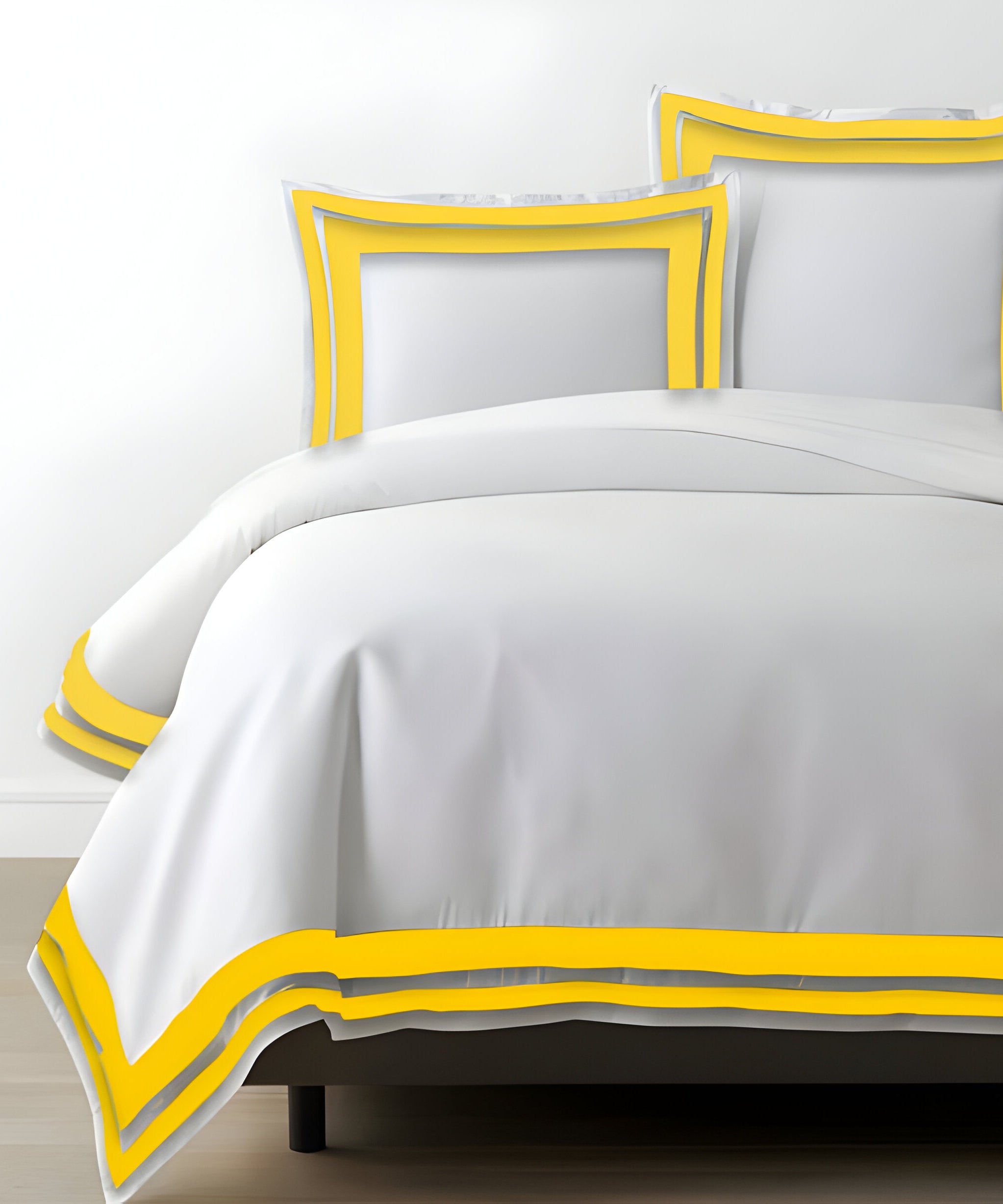 400TC Cotton Sateen Double Border Frame Duvet Cover Set