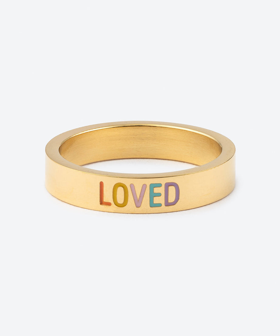 Gold Loved Ring