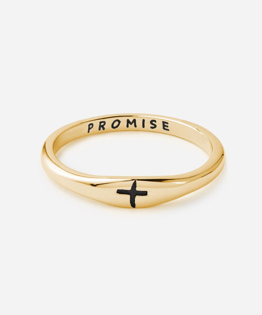 Gold Promise Ring