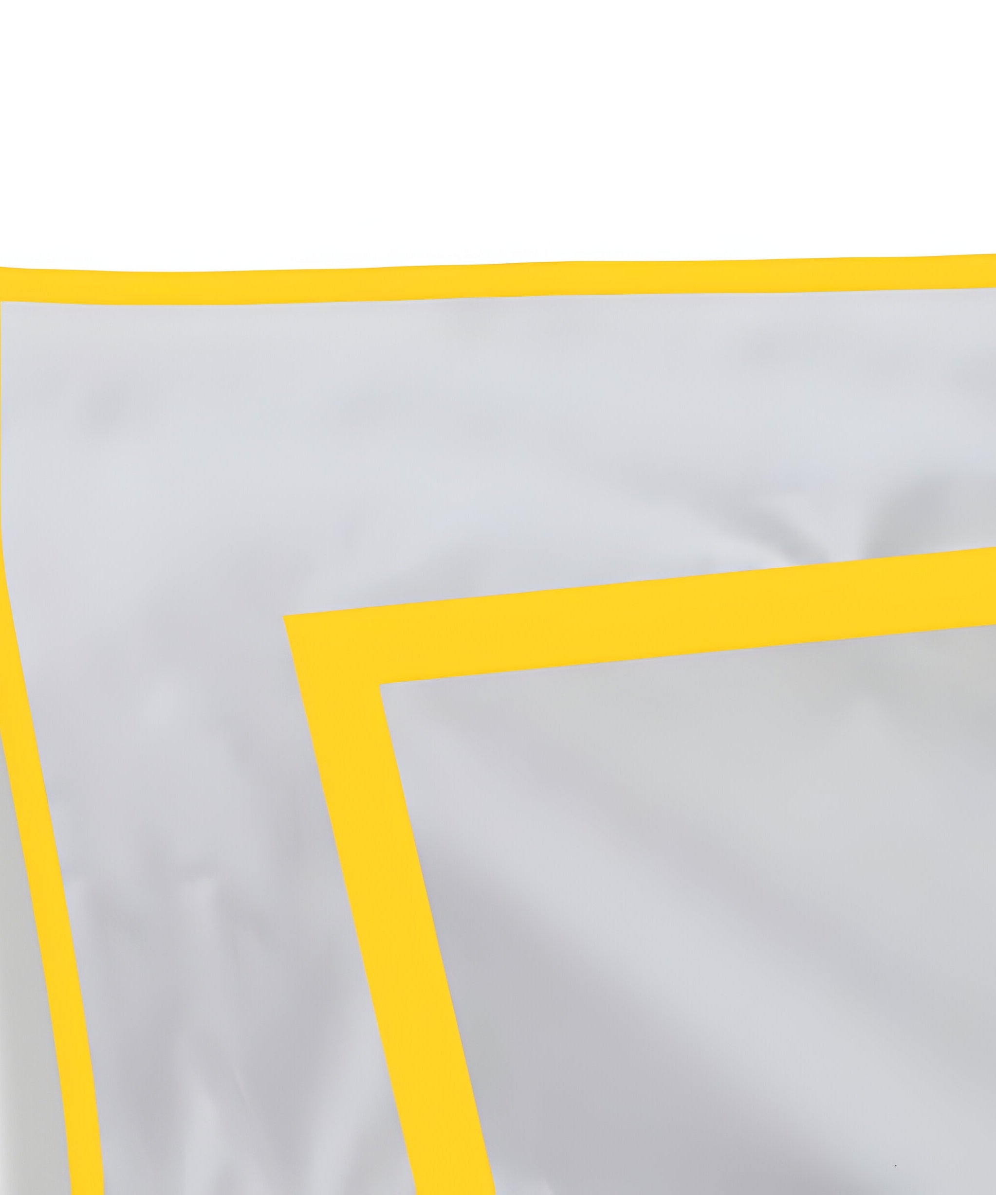 400TC Embroidery & Border Cotton Sateen Solid Duvet Cover Set