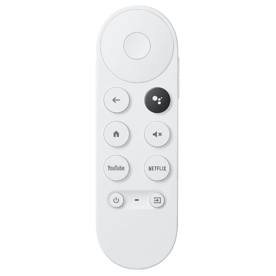 Google Chromecast 4K Snow Streaming Remote Control | 10395A-G9N9N | A4RG9N9N - GA01919REM